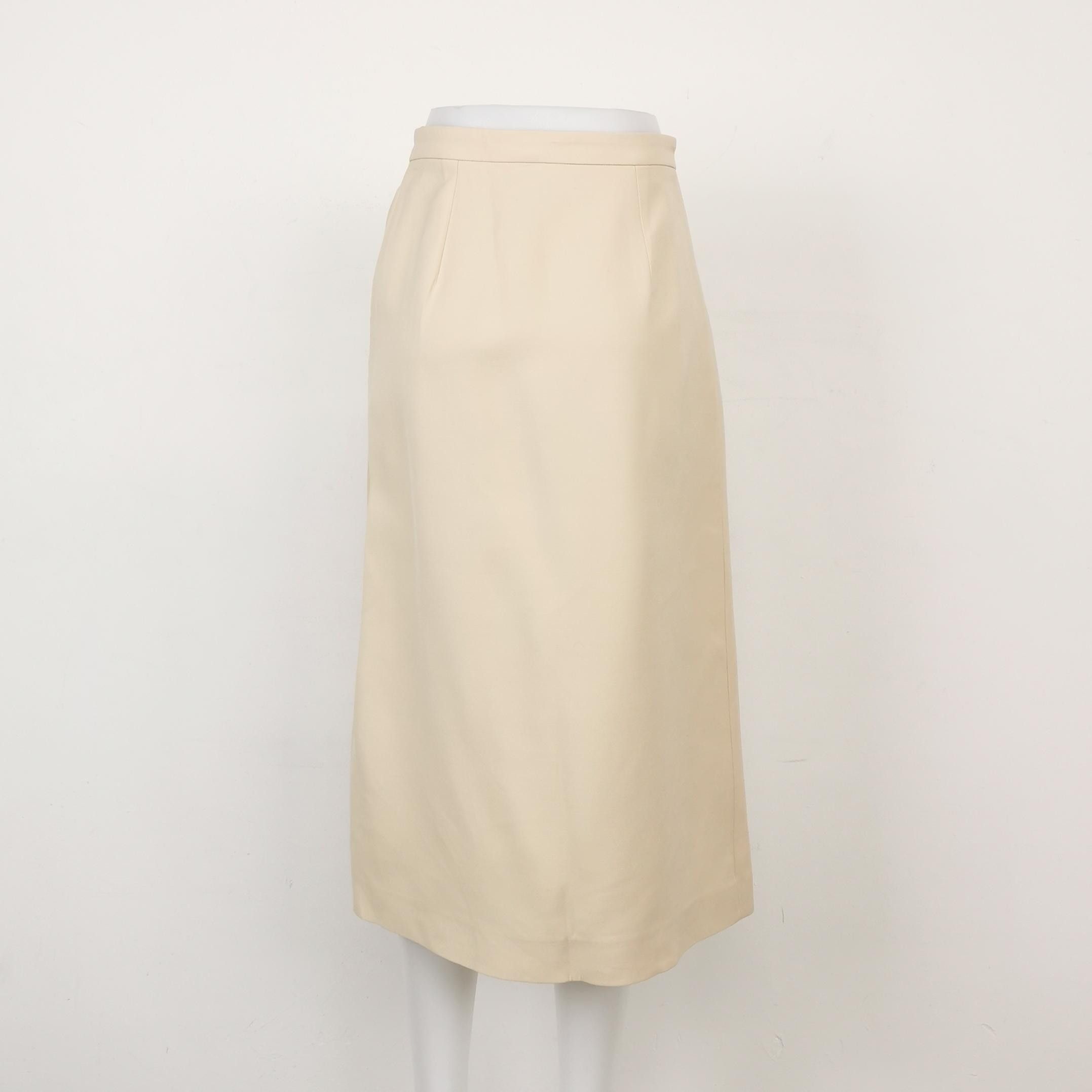 Gucci Gucci Silk Wool Blend Skirt Size 38 Size 26" / US 2 / IT 38 - 2 Thumbnail