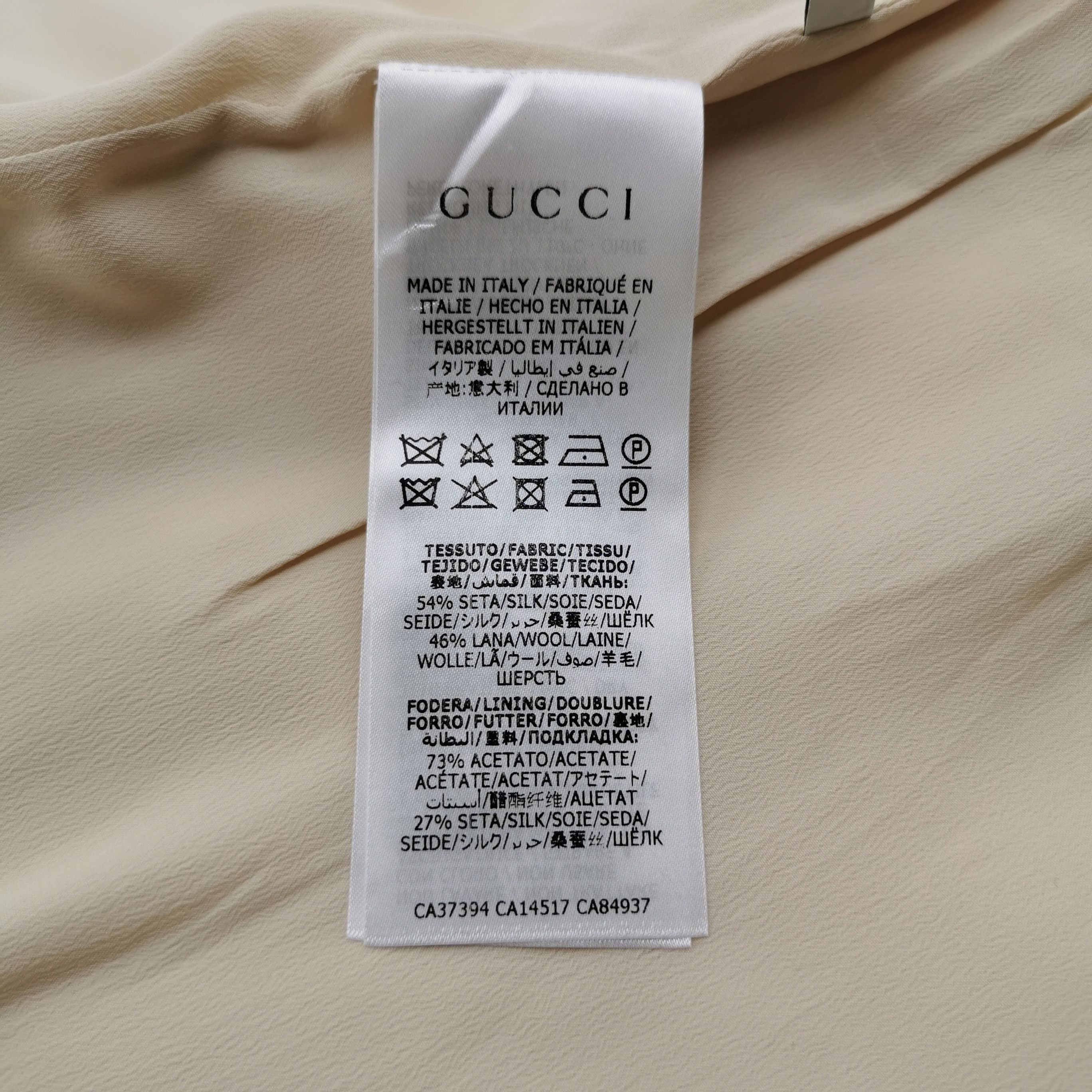 Gucci Gucci Silk Wool Blend Skirt Size 38 Size 26" / US 2 / IT 38 - 7 Thumbnail