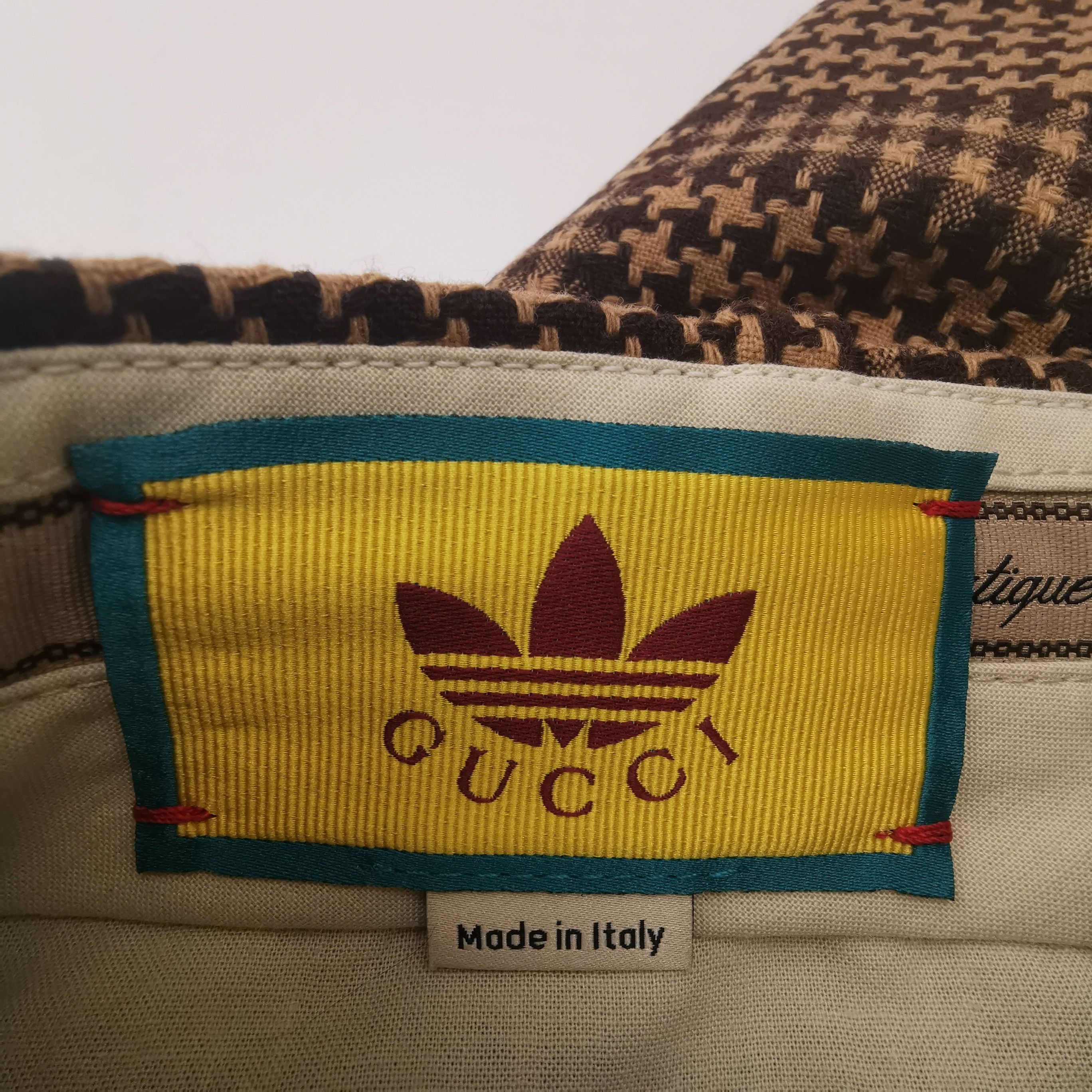 Gucci Gucci x Adidas Houndstooth Casual Pants Size 28 Size US 28 / EU 44 - 6 Thumbnail