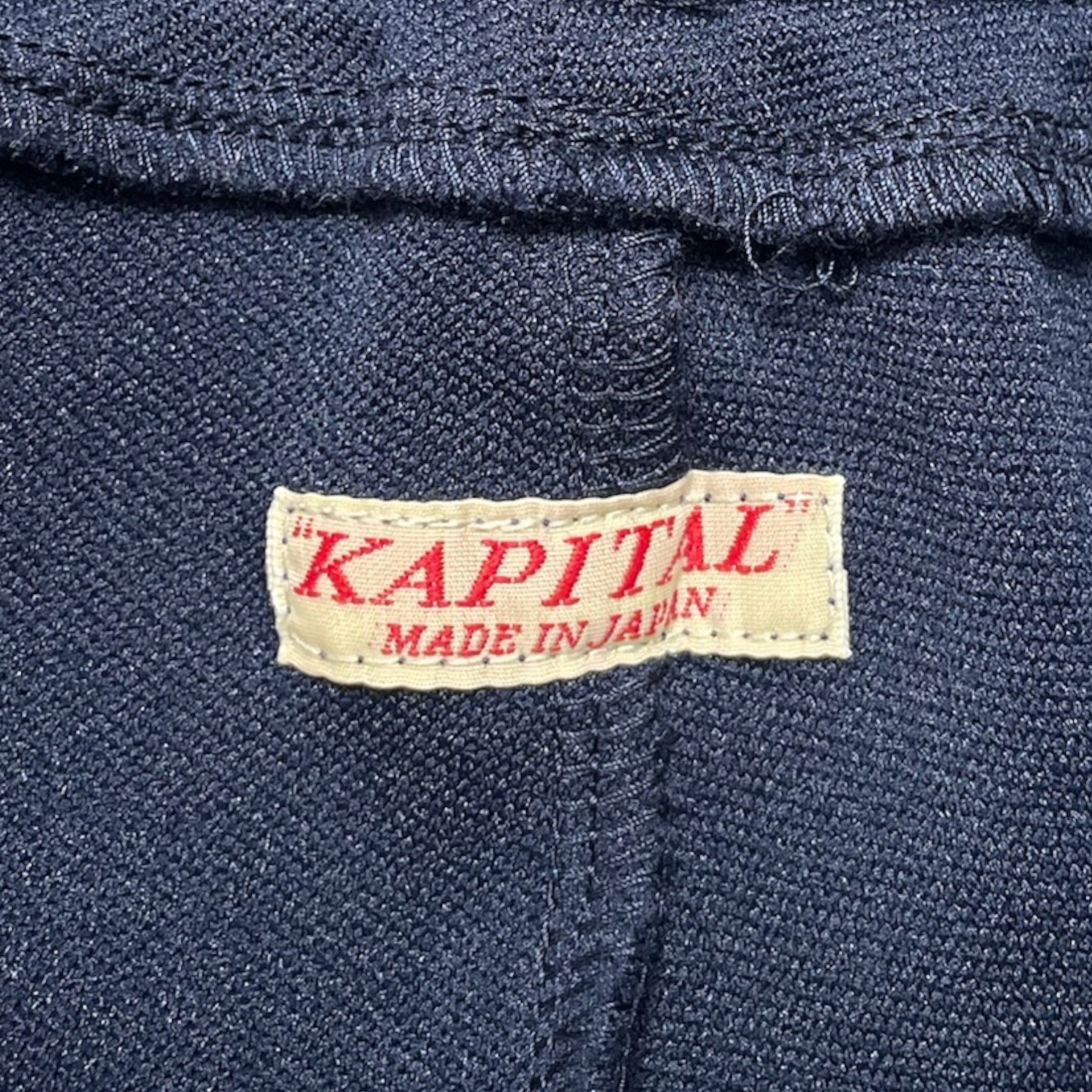 Kapital Jersey Kochi Track Pants Navy Blue Zephyr Size US 40 / EU 56 - 4 Thumbnail