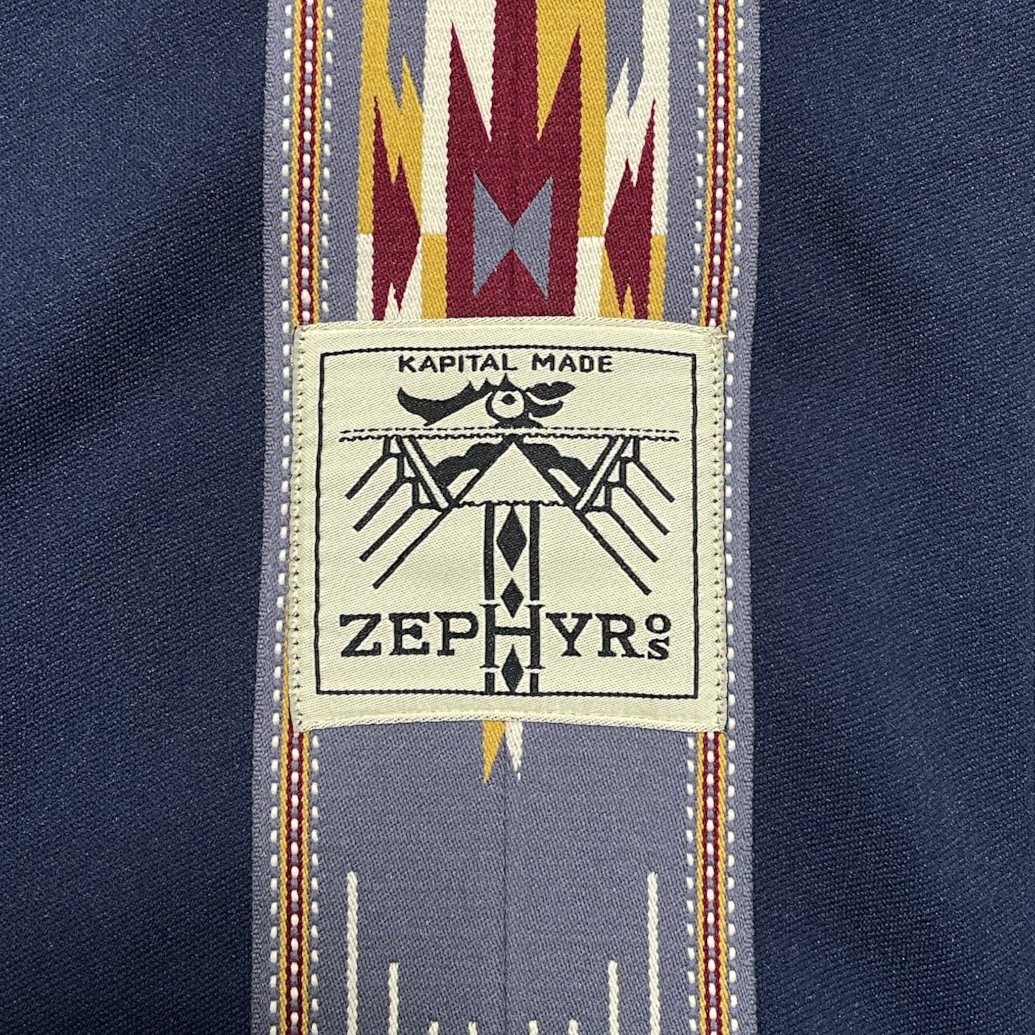 Kapital Jersey Kochi Track Pants Navy Blue Zephyr Size US 40 / EU 56 - 3 Thumbnail