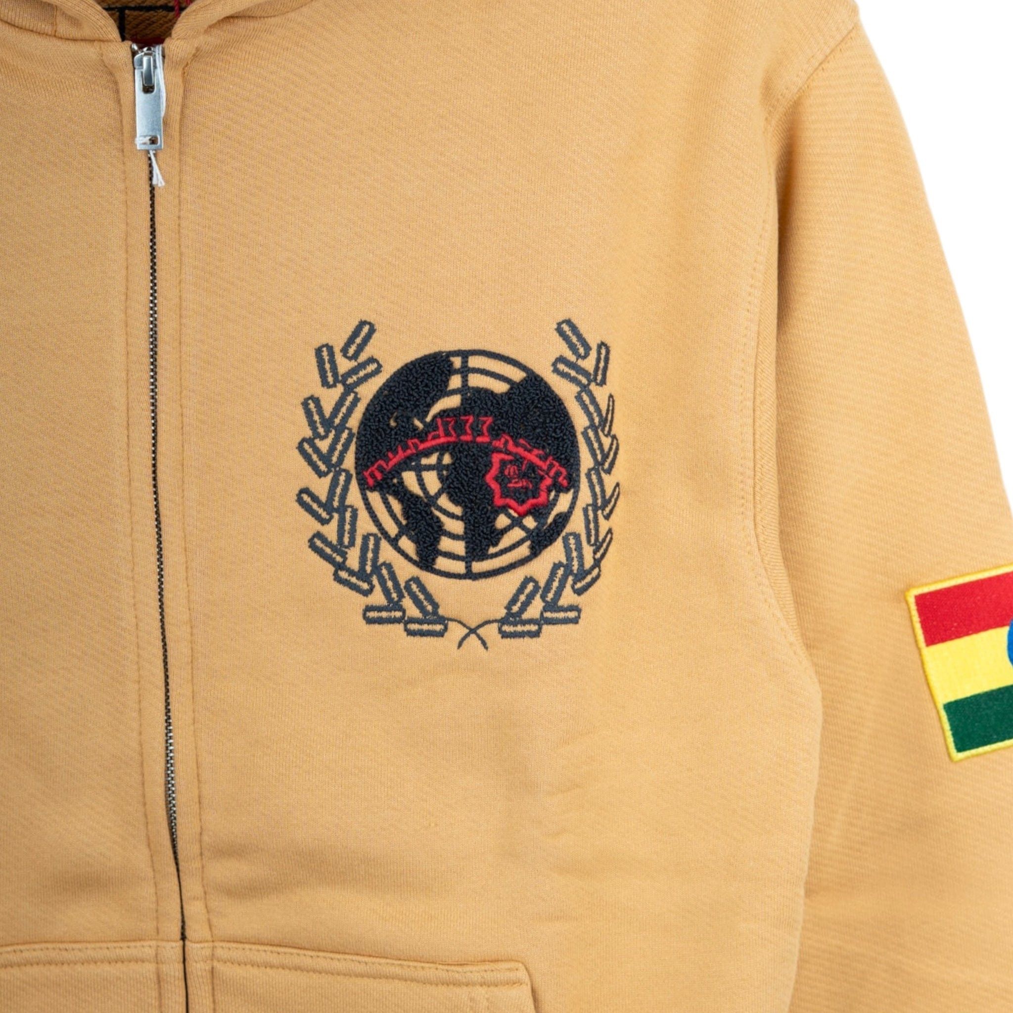 murd333r.fm Murd333r FM Peacemaker Zip Up Hooded Sweatshirt Clay Size US XL / EU 56 / 4 - 3 Thumbnail