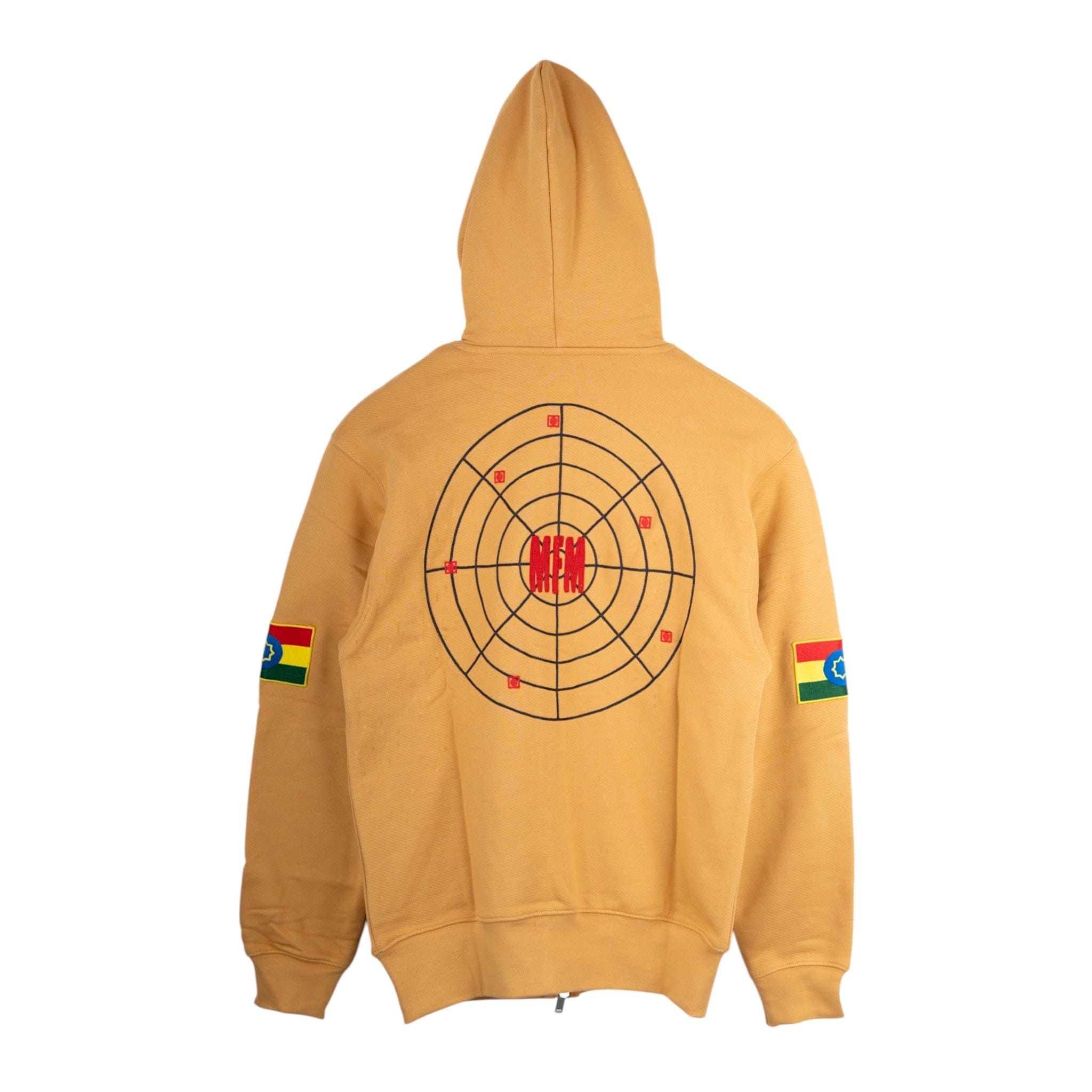 murd333r.fm Murd333r FM Peacemaker Zip Up Hooded Sweatshirt Clay Size US XL / EU 56 / 4 - 2 Thumbnail