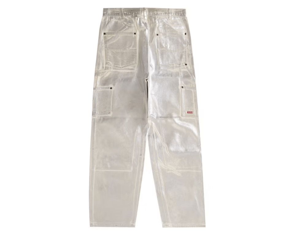 Supreme MM6 Maison Margiela Foil Double Knee Painter Pant Natural Size US 30 / EU 46 - 2 Thumbnail