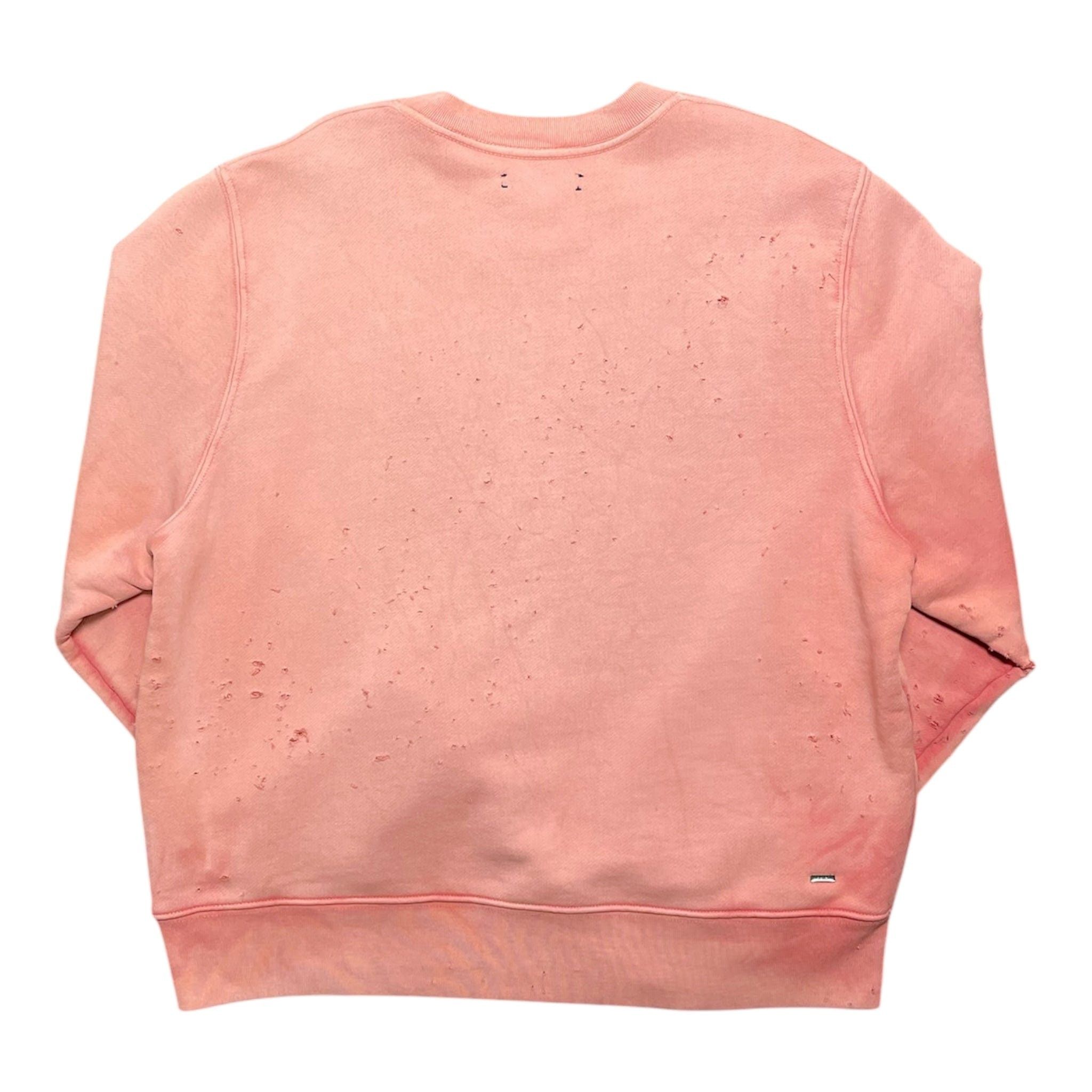 Amiri Amiri Shotgun Crewneck Sweatshirt Rose Size US L / EU 52-54 / 3 - 2 Thumbnail