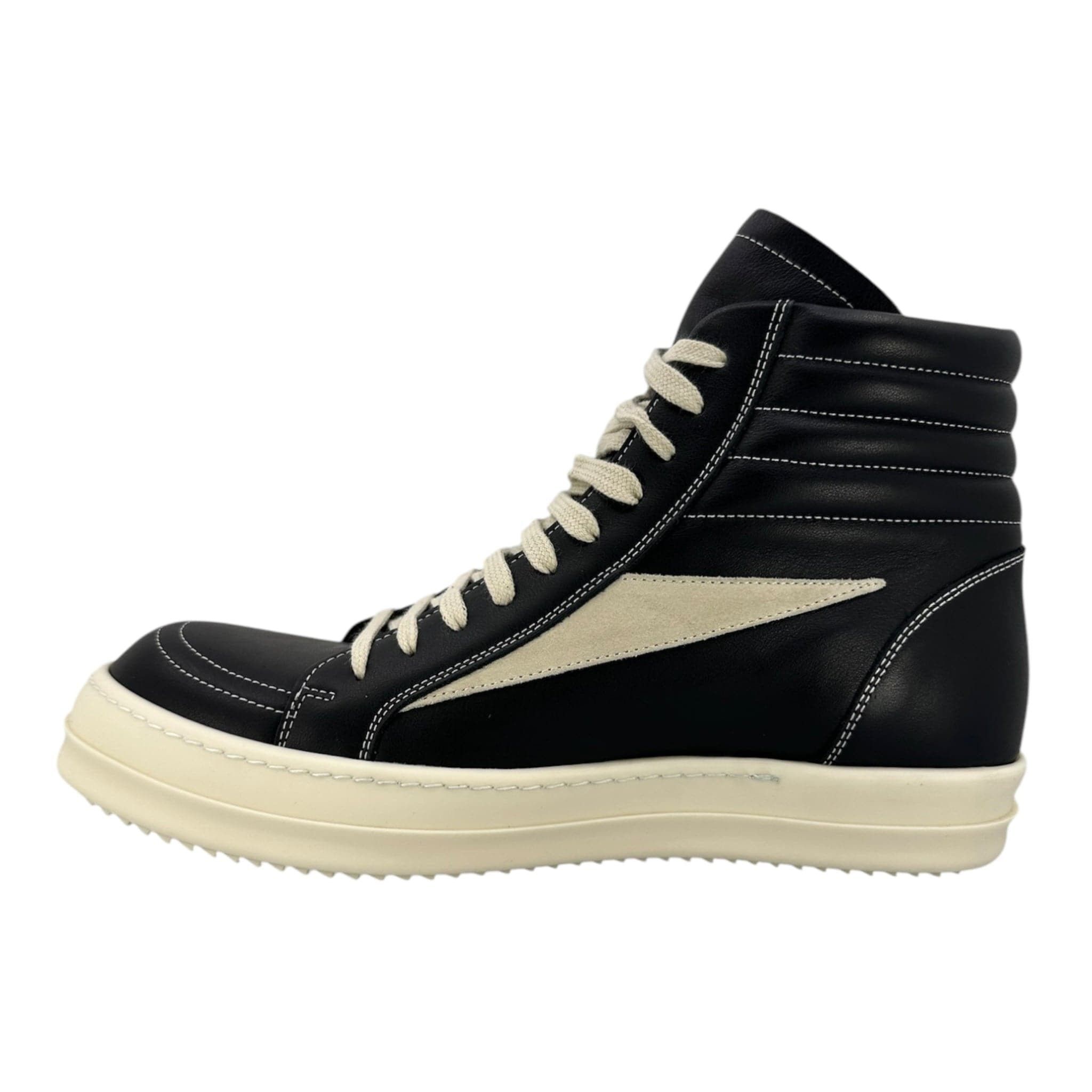 Rick Owens Porterville Vintage High Black Milk Size US 13 / EU 46 - 3 Thumbnail