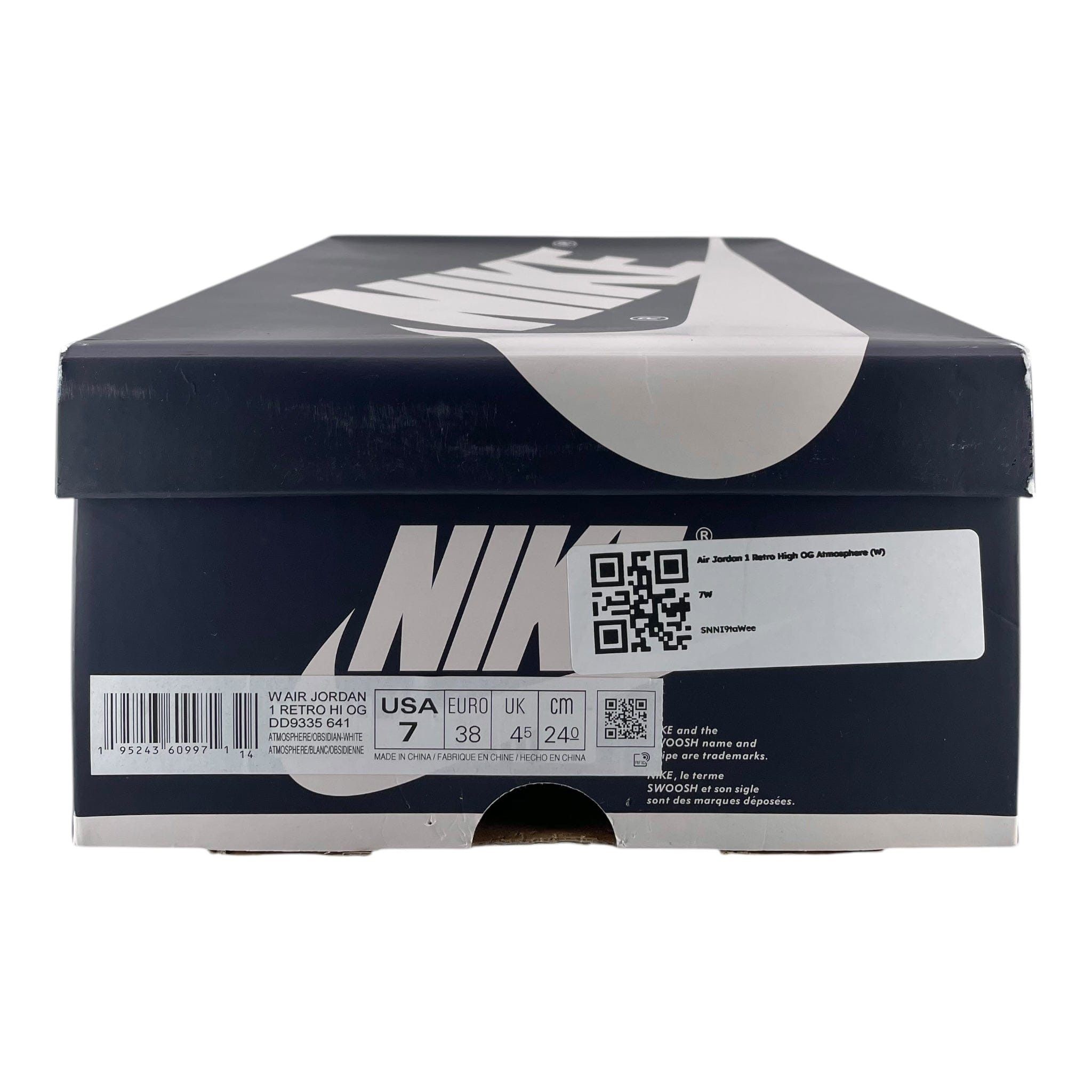 Nike 1 Retro High OG Atmosphere (W) Size US 7 / IT 37 - 9 Thumbnail
