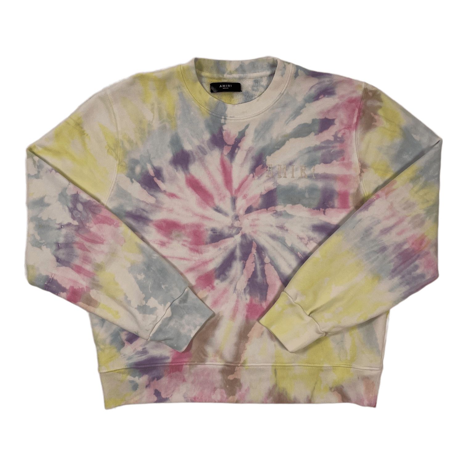 Amiri Amiri Hippie Crewneck Sweatshirt Pastel Tie Dye Size US M / EU 48-50 / 2 - 2 Thumbnail