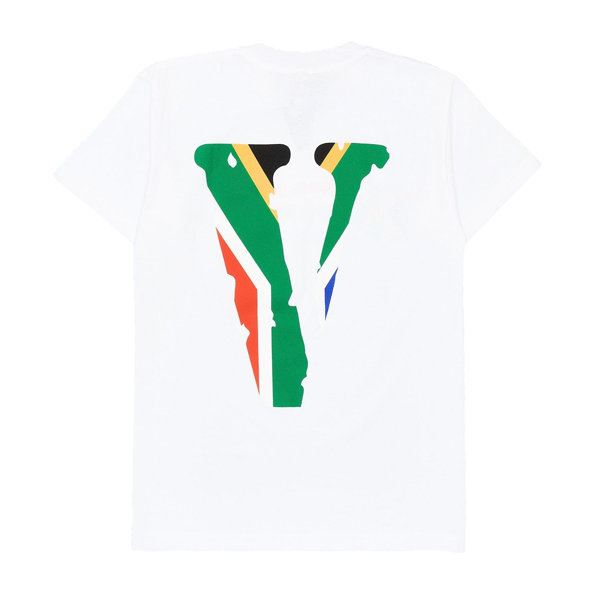Vlone South Africa Short Sleeve Tee Shirt White Size US M / EU 48-50 / 2 - 2 Thumbnail