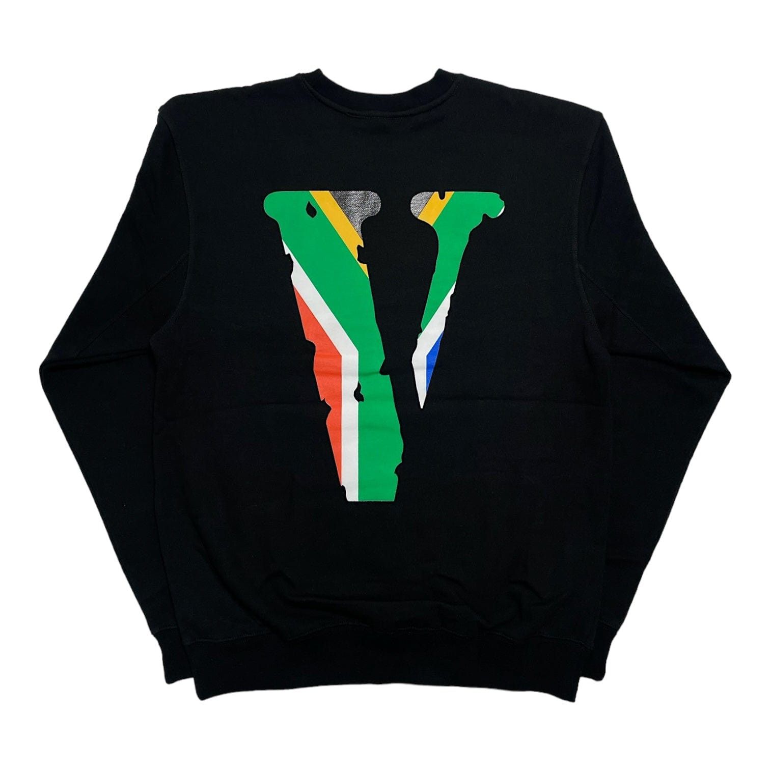 Vlone South Africa Crewneck Sweatshirt Black Size US M / EU 48-50 / 2 - 2 Thumbnail