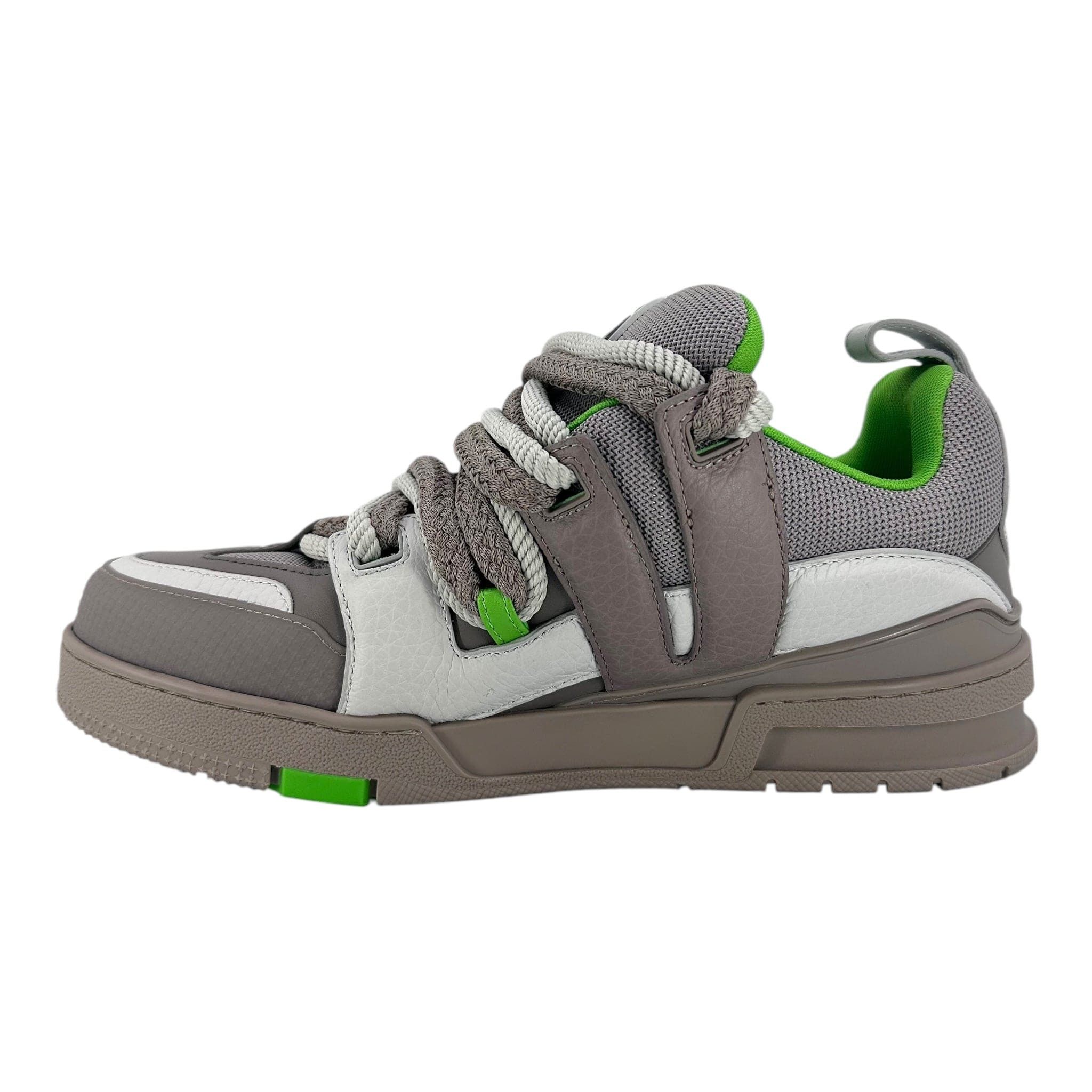 Louis Vuitton LV Skate Sneaker Grey Green Size US 8.5 / EU 41-42 - 3 Thumbnail