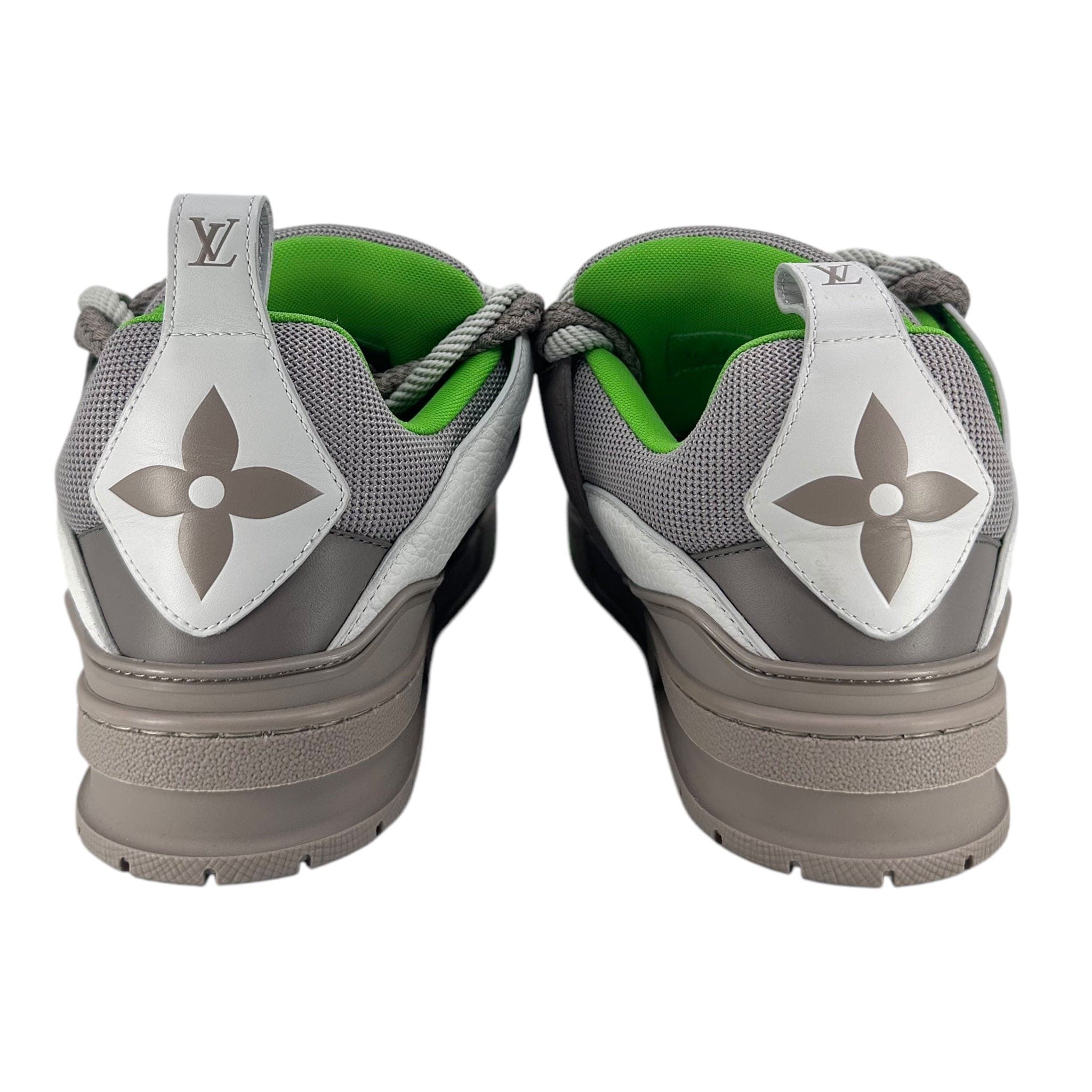 Louis Vuitton LV Skate Sneaker Grey Green Size US 8.5 / EU 41-42 - 6 Thumbnail
