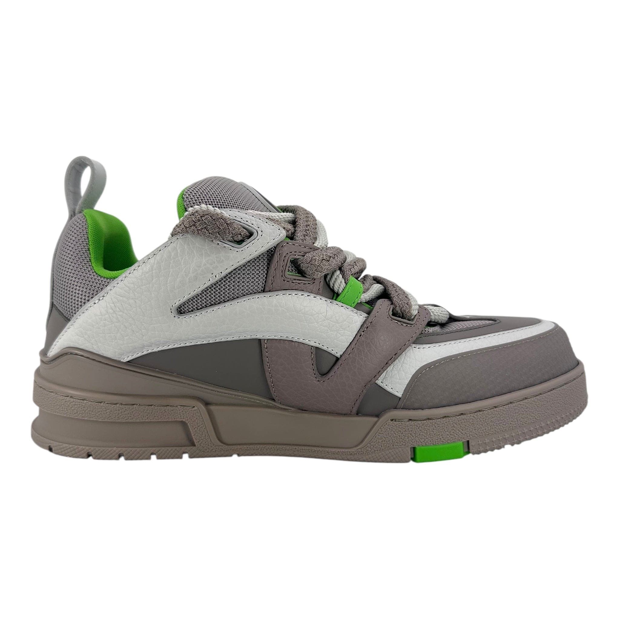 Louis Vuitton LV Skate Sneaker Grey Green Size US 8.5 / EU 41-42 - 4 Thumbnail