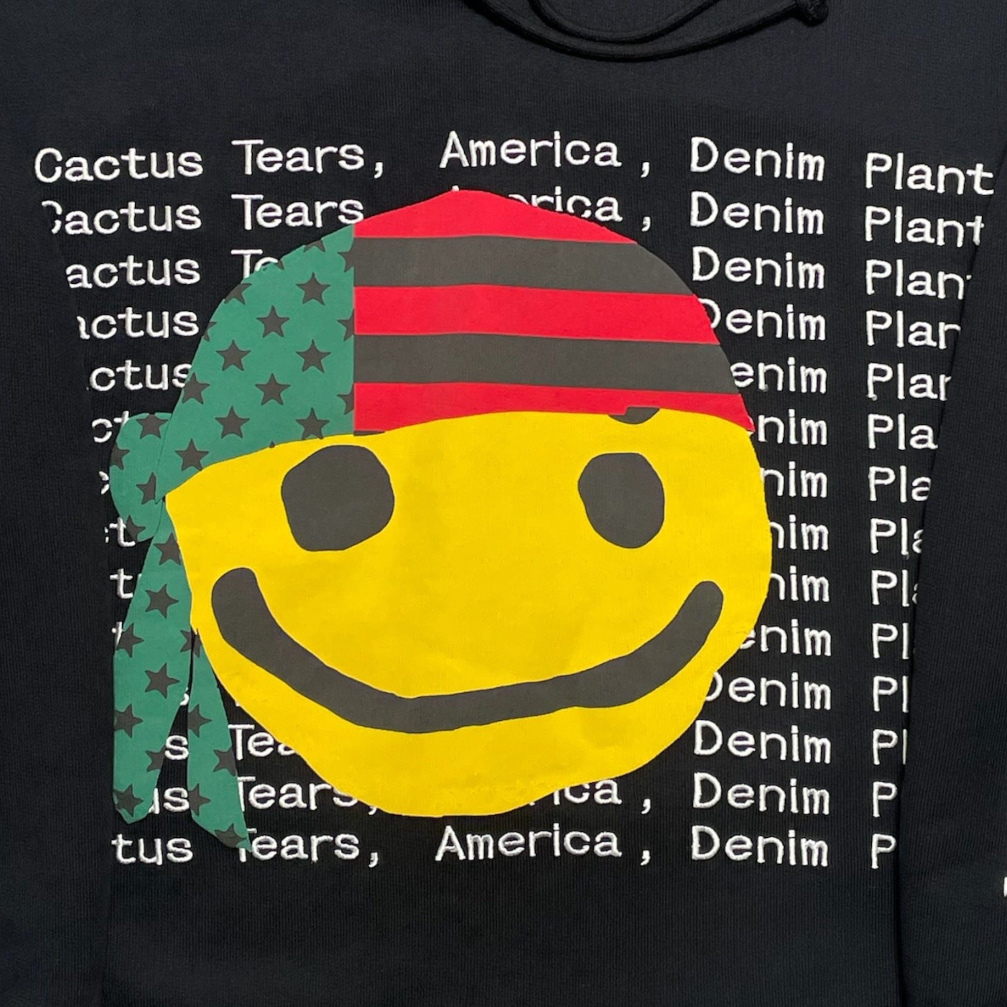 DENIM TEARS x Cactus Plant Flea Market Smiley Cactus Tears Hooded Sweat Size US XL / EU 56 / 4 - 3 Thumbnail