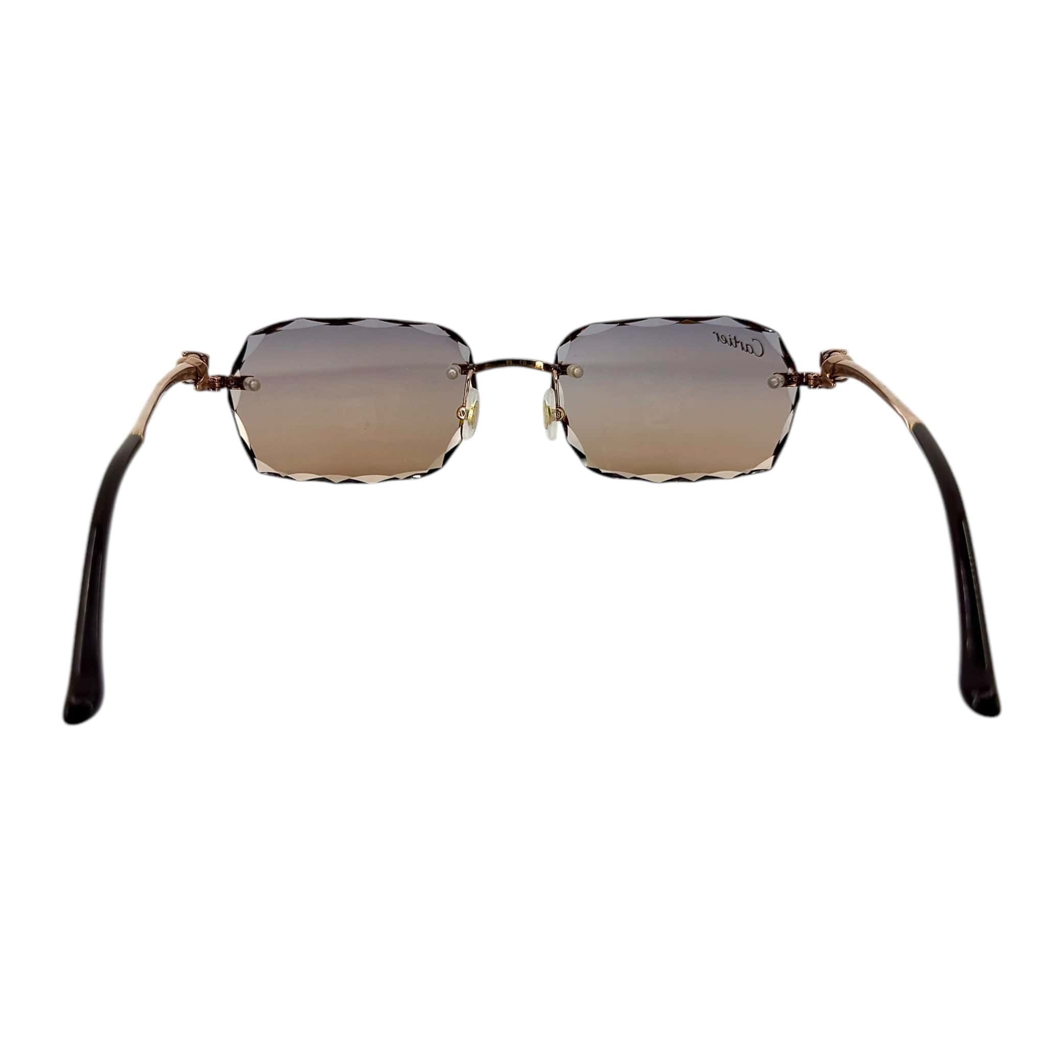 Cartier Panther Frame Glasses Rose Gold (Custom Lenses) Size ONE SIZE - 6 Thumbnail