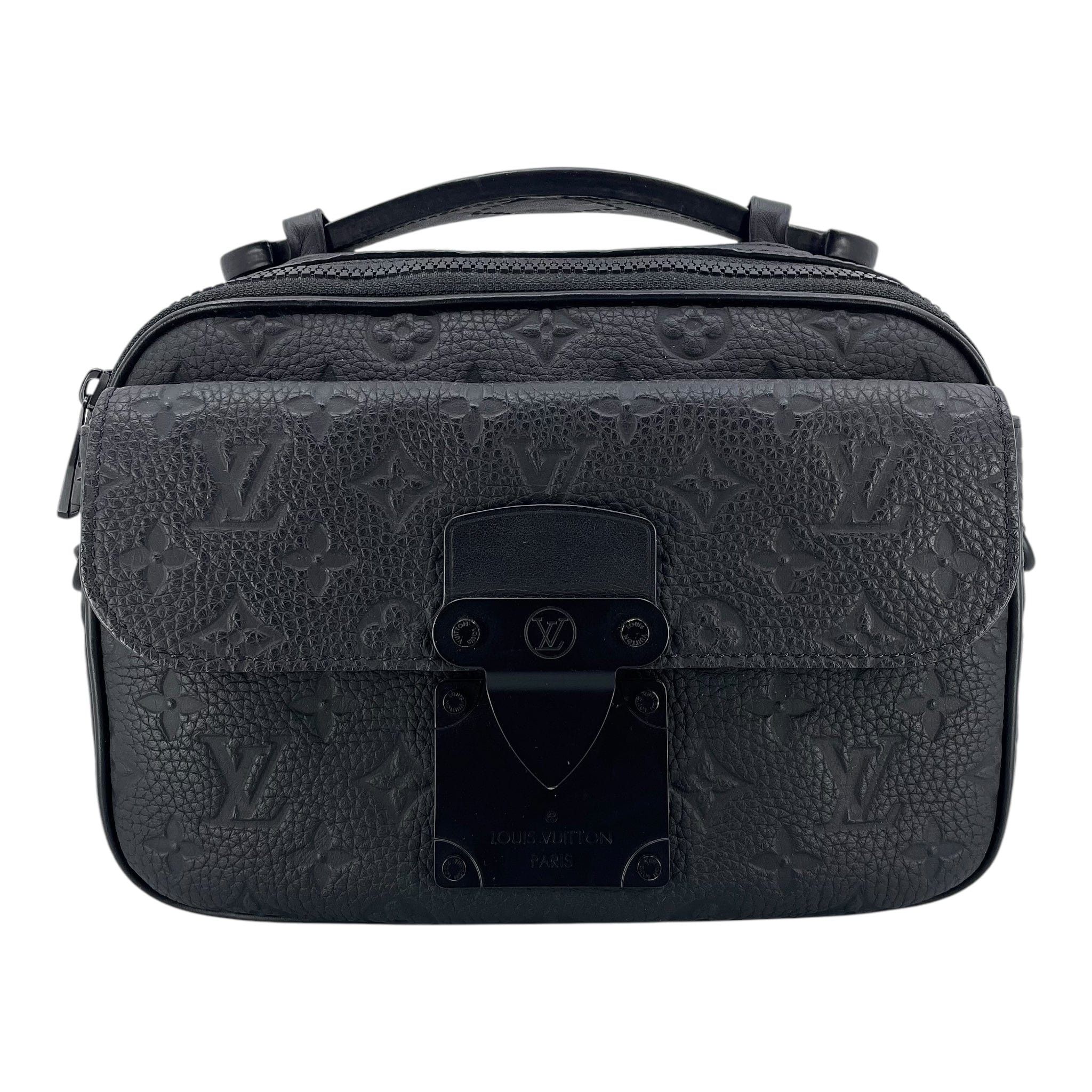 Louis Vuitton Taurillon Monogram S Lock Messenger Black Size ONE SIZE - 2 Thumbnail