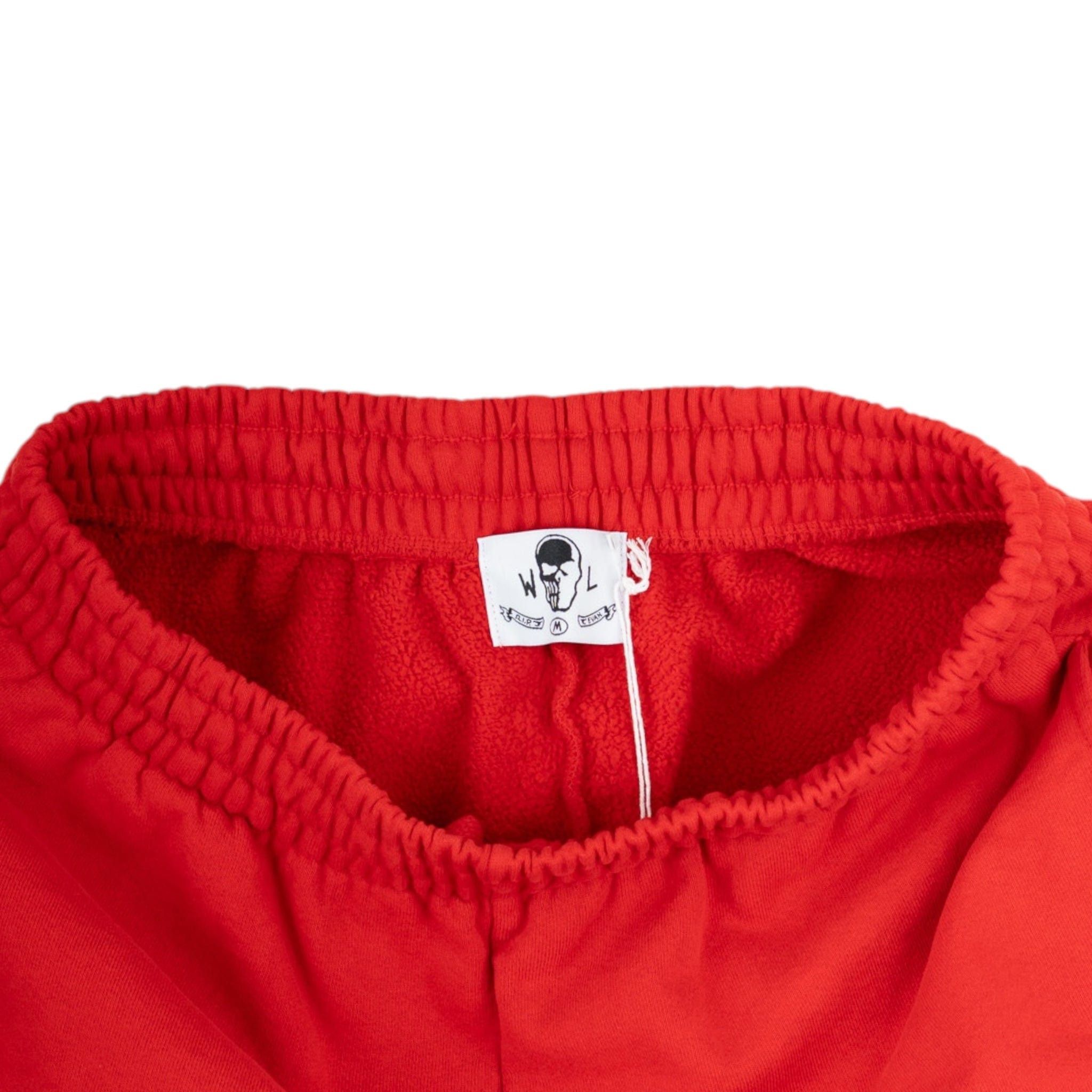 Warren Lotas Three Reapers Valentine Sweatpants Red Multi Size US 36 / EU 52 - 4 Thumbnail