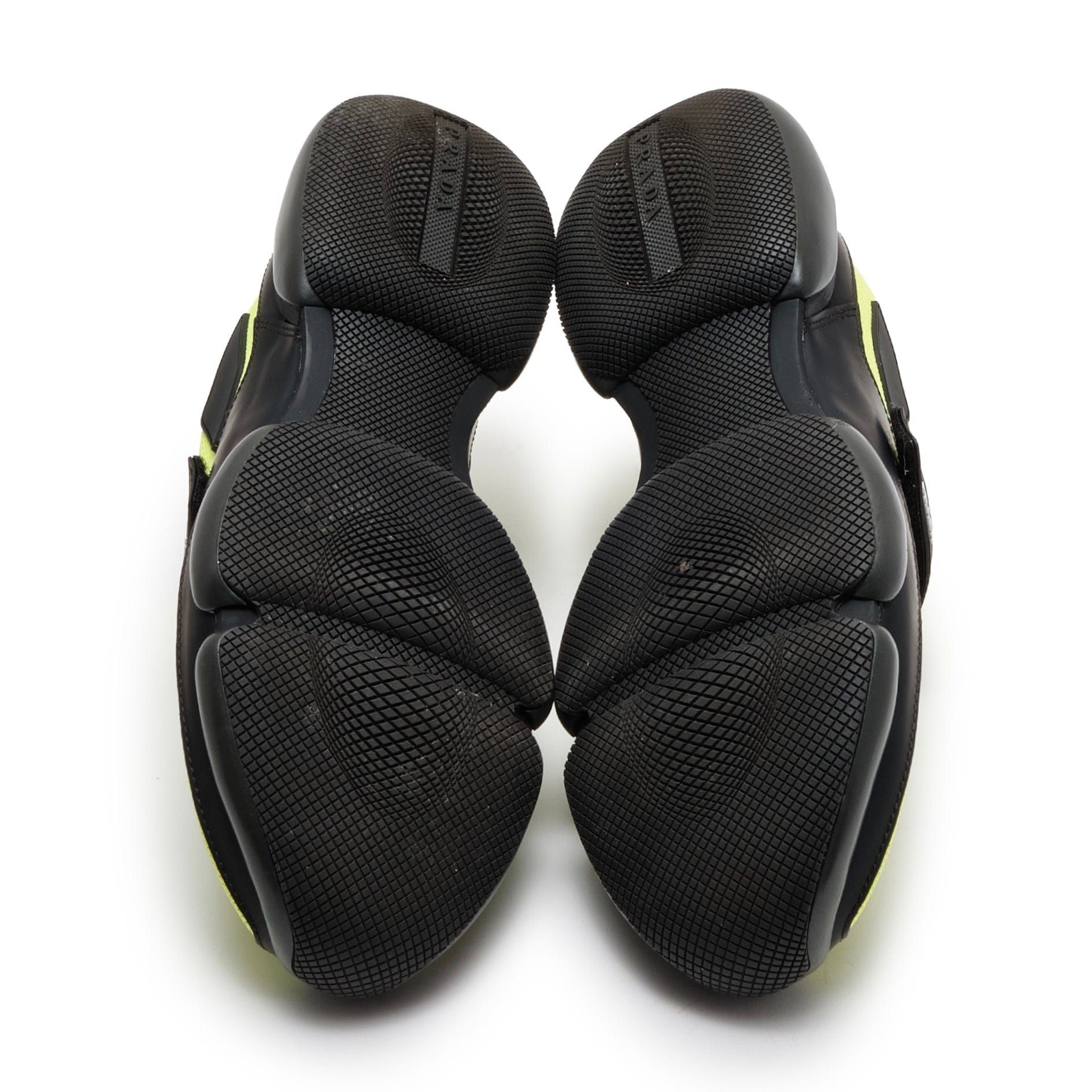 Prada Cloudbust Strap Sneaker Low Acid Green Black Size US 8 / EU 41 - 7 Thumbnail