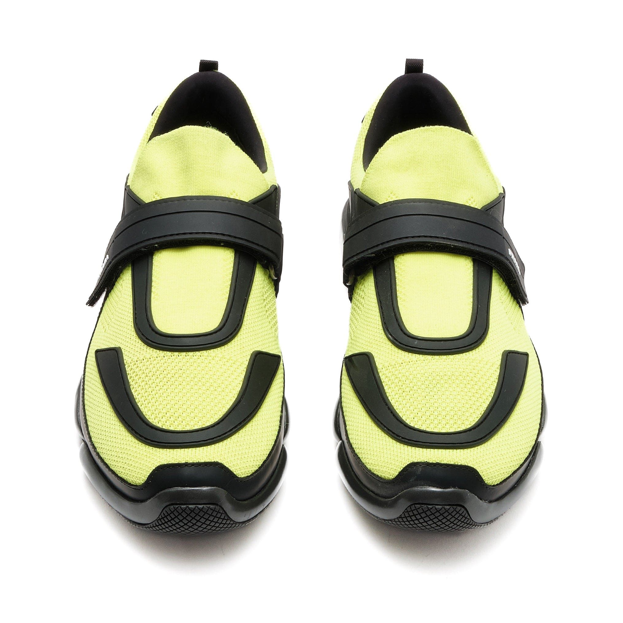 Prada Cloudbust Strap Sneaker Low Acid Green Black Size US 8 / EU 41 - 5 Thumbnail