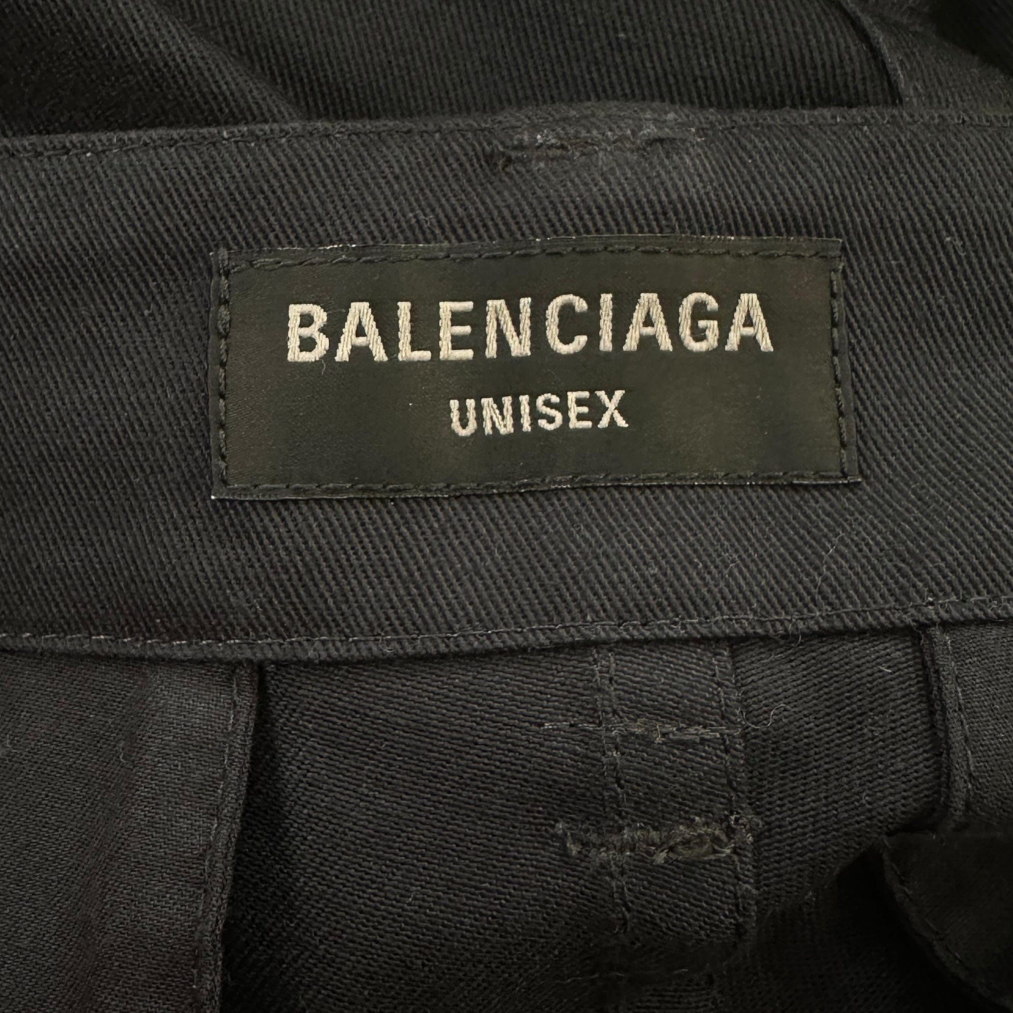 Balenciaga Baggy Cargo Pants Navy Size US 29 - 4 Thumbnail