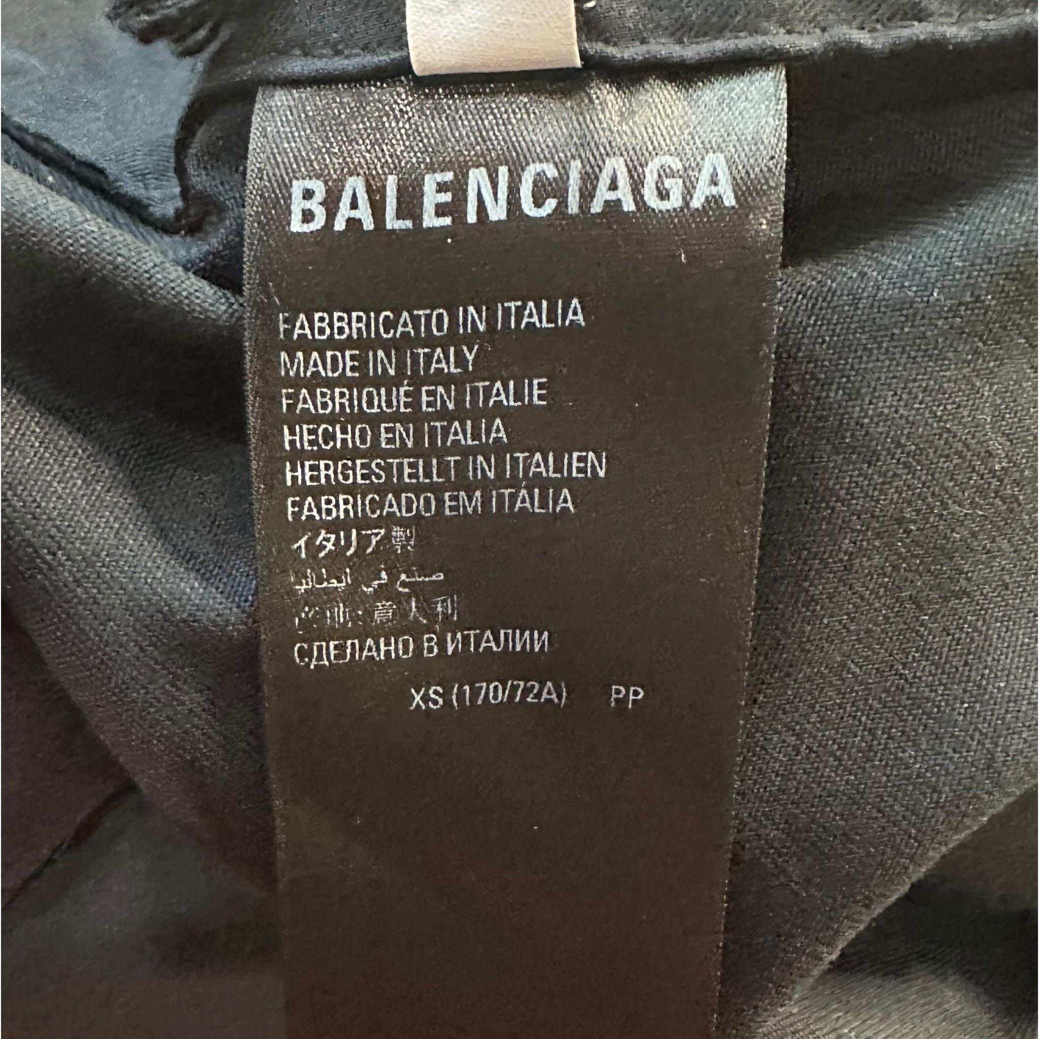 Balenciaga Baggy Cargo Pants Navy Size US 29 - 5 Thumbnail