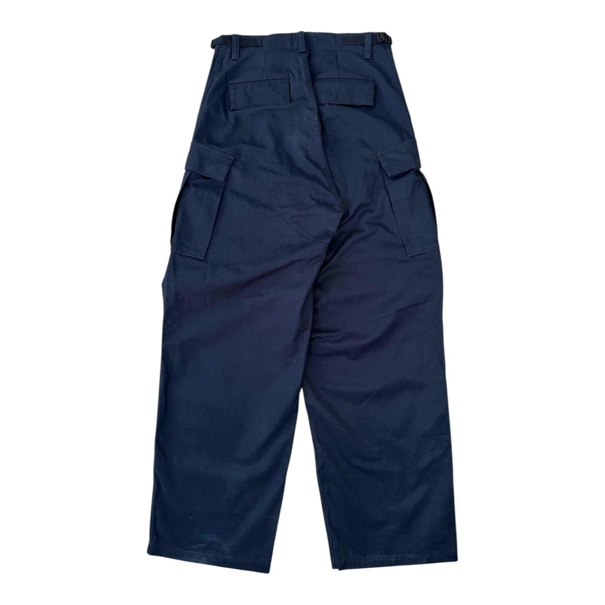 Balenciaga Baggy Cargo Pants Navy Size US 29 - 2 Thumbnail