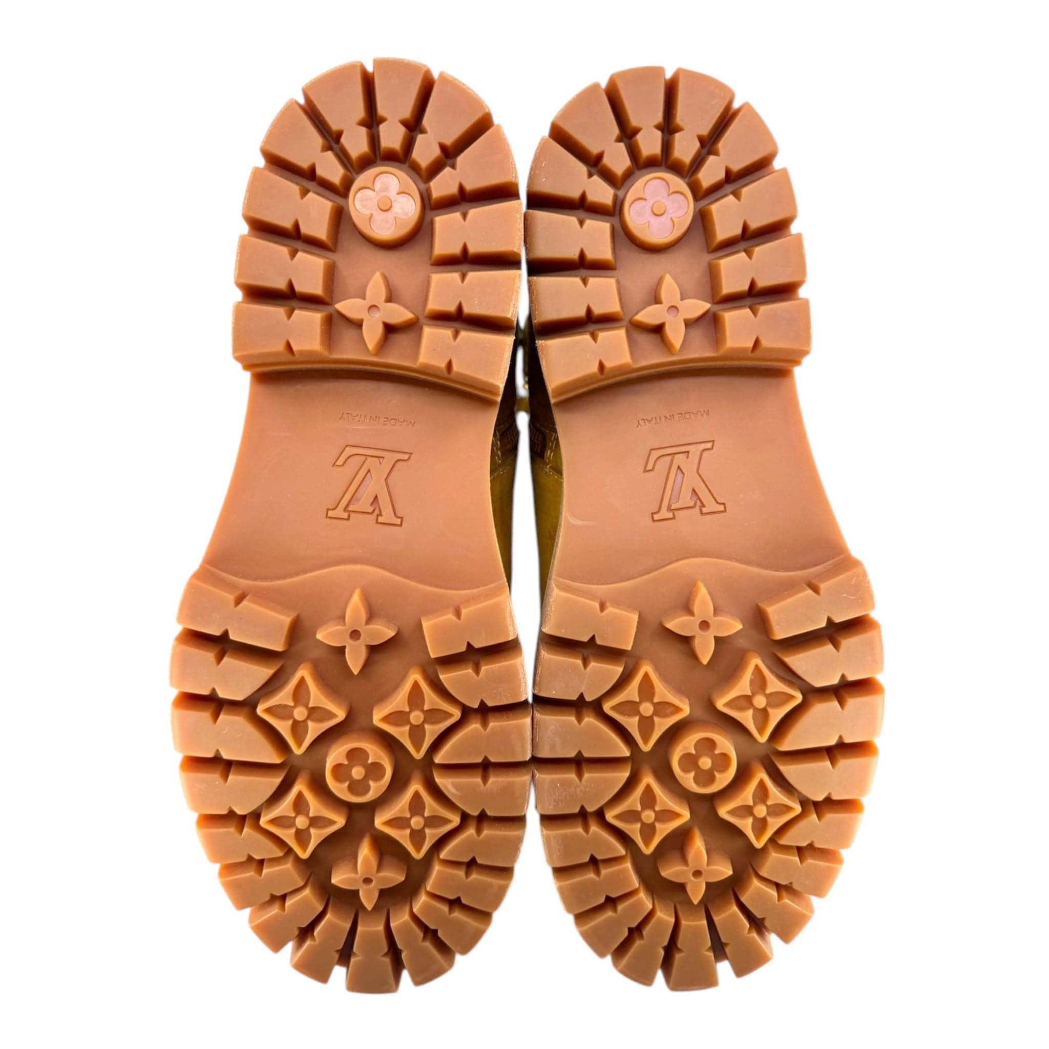 Louis Vuitton x Timberland Ranger Boot Monogram Brown Wheat Size US 11 / EU 44 - 7 Thumbnail