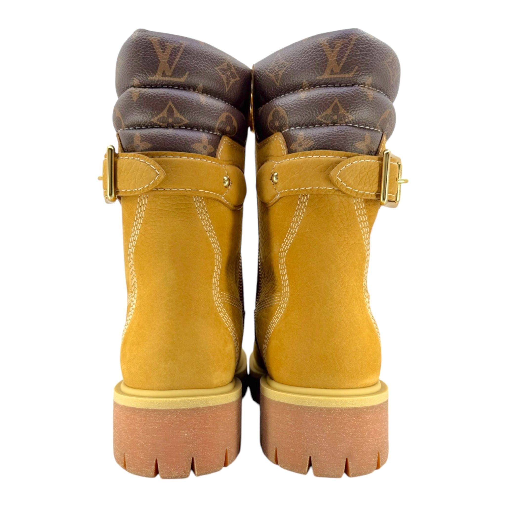 Louis Vuitton x Timberland Ranger Boot Monogram Brown Wheat Size US 11 / EU 44 - 6 Thumbnail