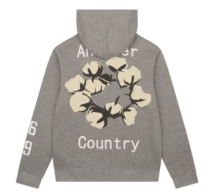 Cactus Plant Flea Market Denim Tears x Smiley Cactus Tears Hooded Sweatshirt Grey Size US L / EU 52-54 / 3 - 2 Thumbnail