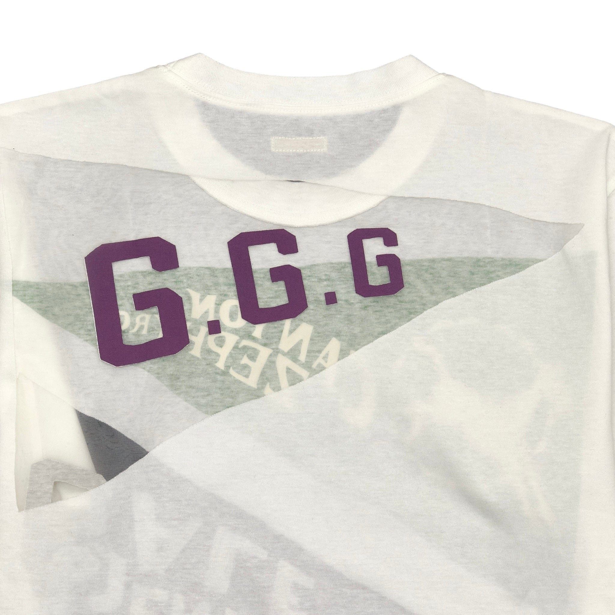 Kapital Burn-Out Jersey Short Sleeve Tee Shirt Green White Size US S / EU 44-46 / 1 - 4 Thumbnail