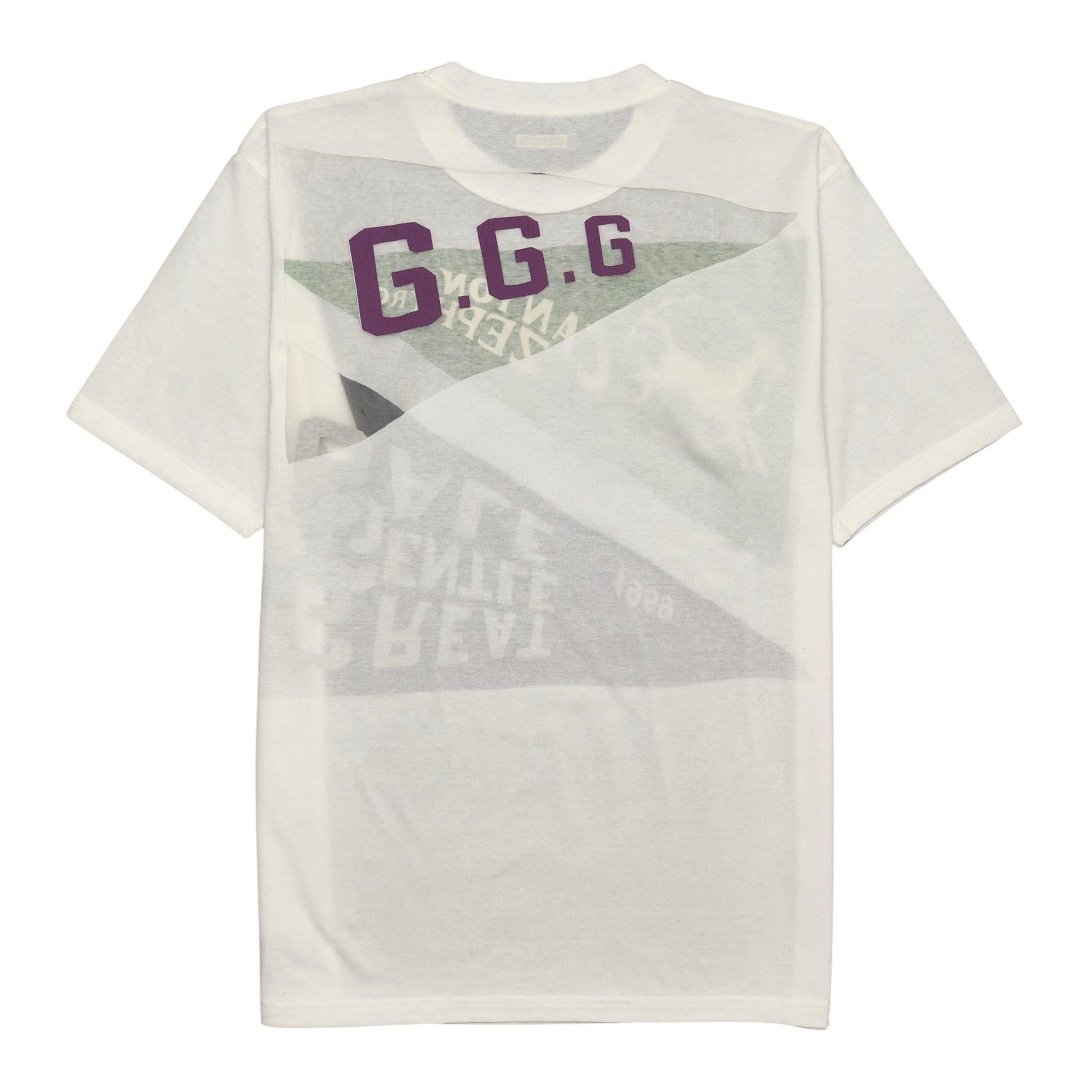 Kapital Burn-Out Jersey Short Sleeve Tee Shirt Green White Size US S / EU 44-46 / 1 - 2 Thumbnail