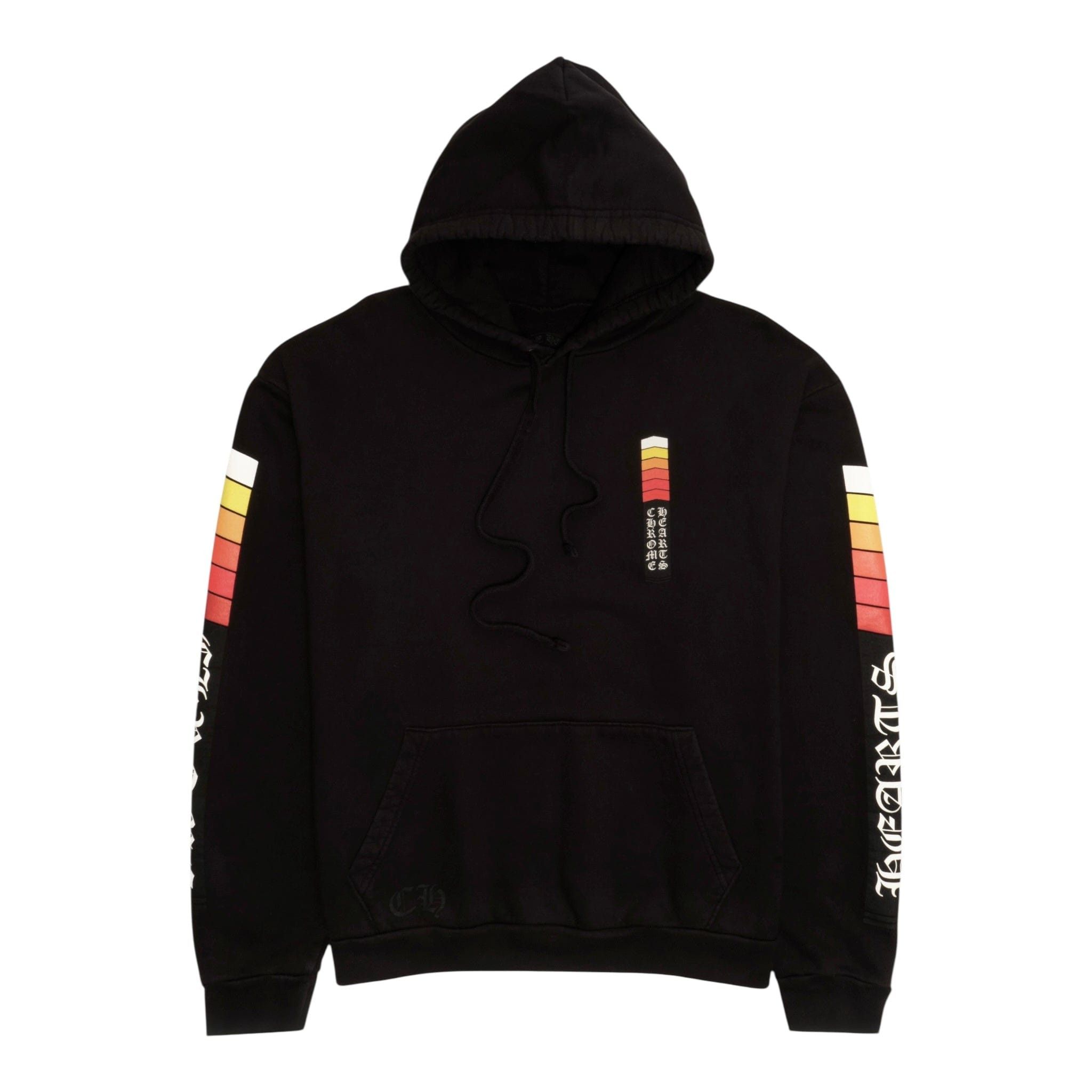 Chrome Hearts Turbo Logo Hooded Sweatshirt Black Multi Size US M / EU 48-50 / 2 - 2 Thumbnail