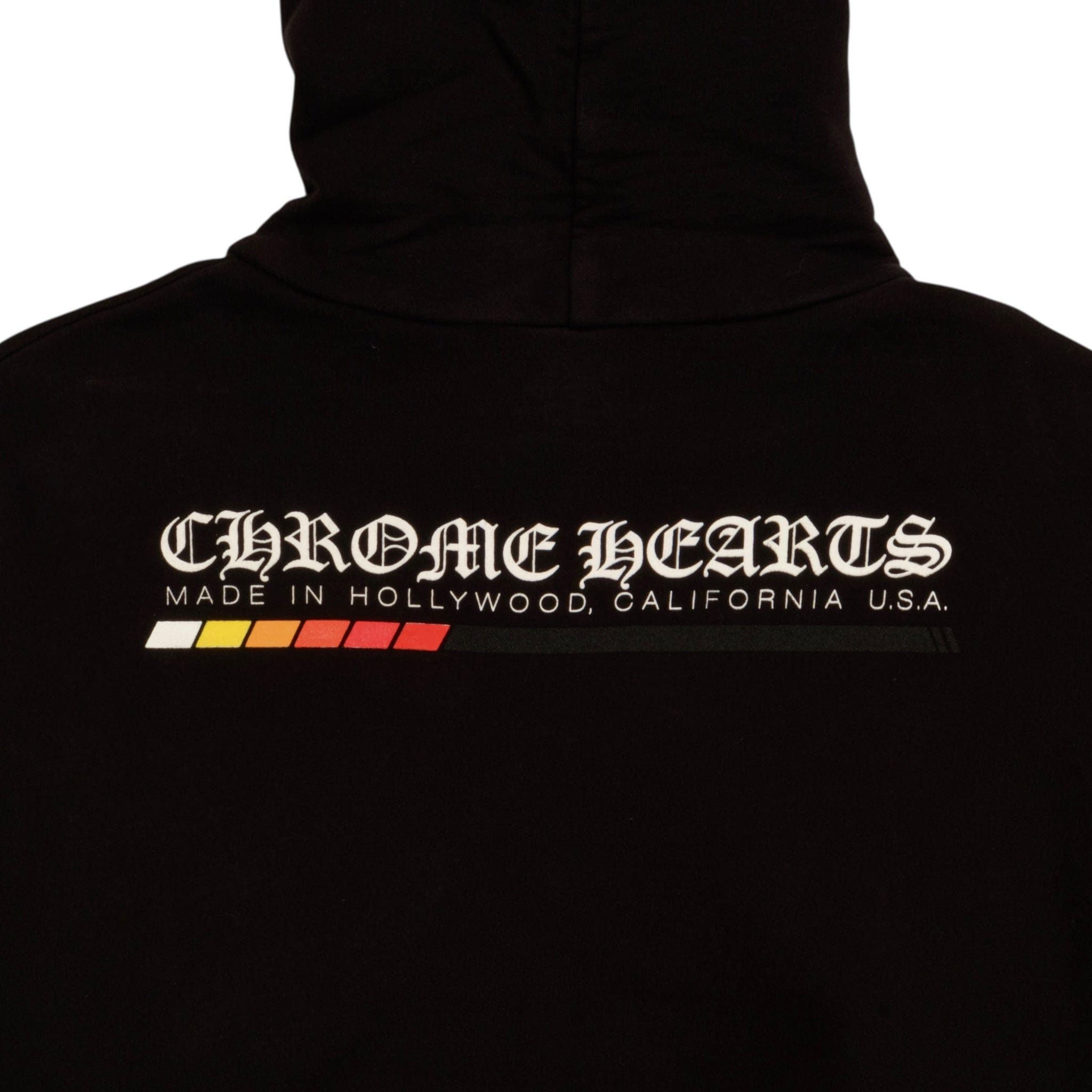 Chrome Hearts Turbo Logo Hooded Sweatshirt Black Multi Size US M / EU 48-50 / 2 - 3 Thumbnail