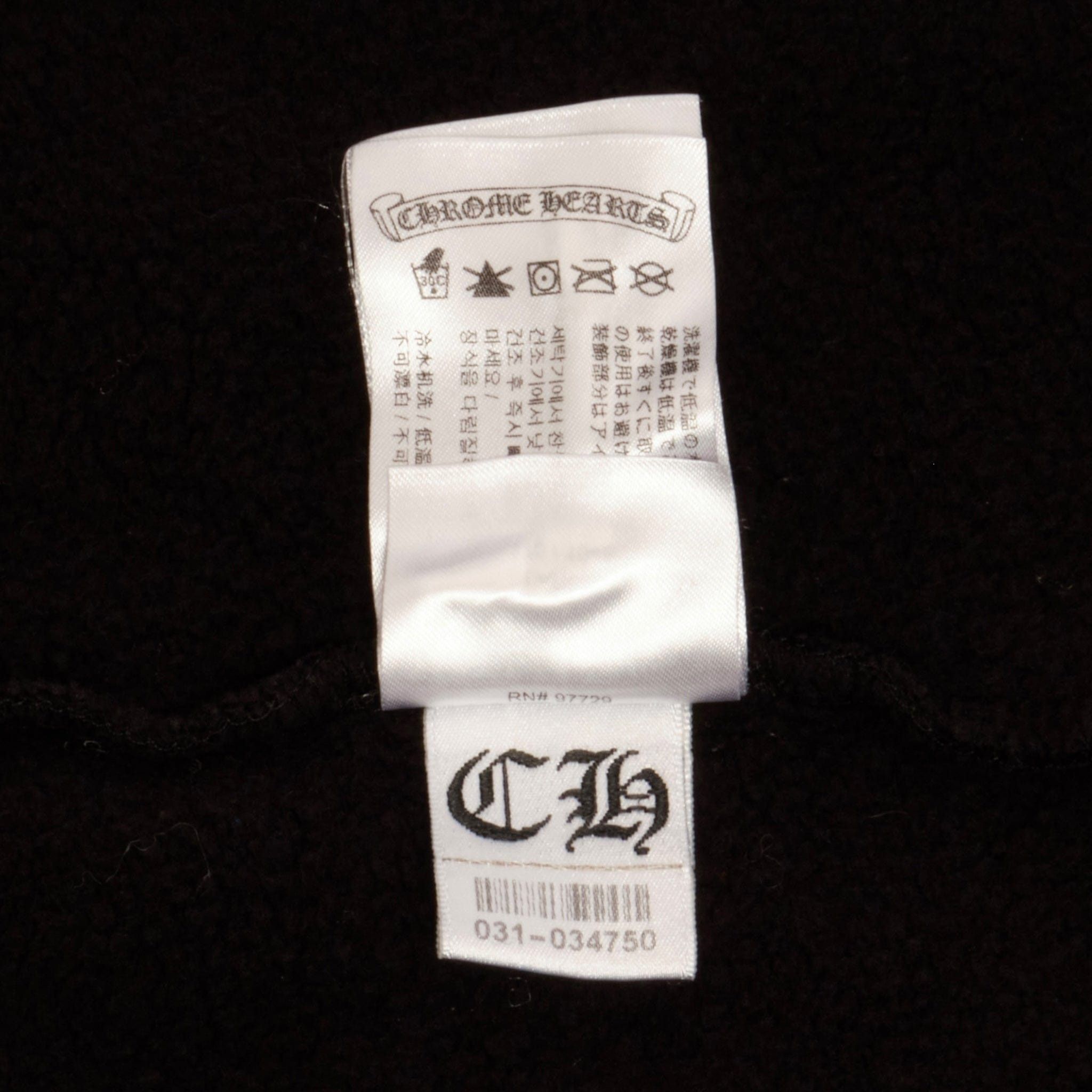 Chrome Hearts Turbo Logo Hooded Sweatshirt Black Multi Size US M / EU 48-50 / 2 - 8 Thumbnail