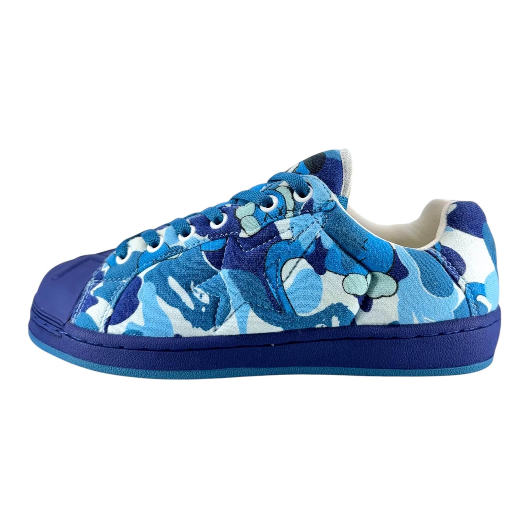 Bape Skull Sta KAWS Blue Camo Size US 8.5 / EU 41-42 - 2 Thumbnail