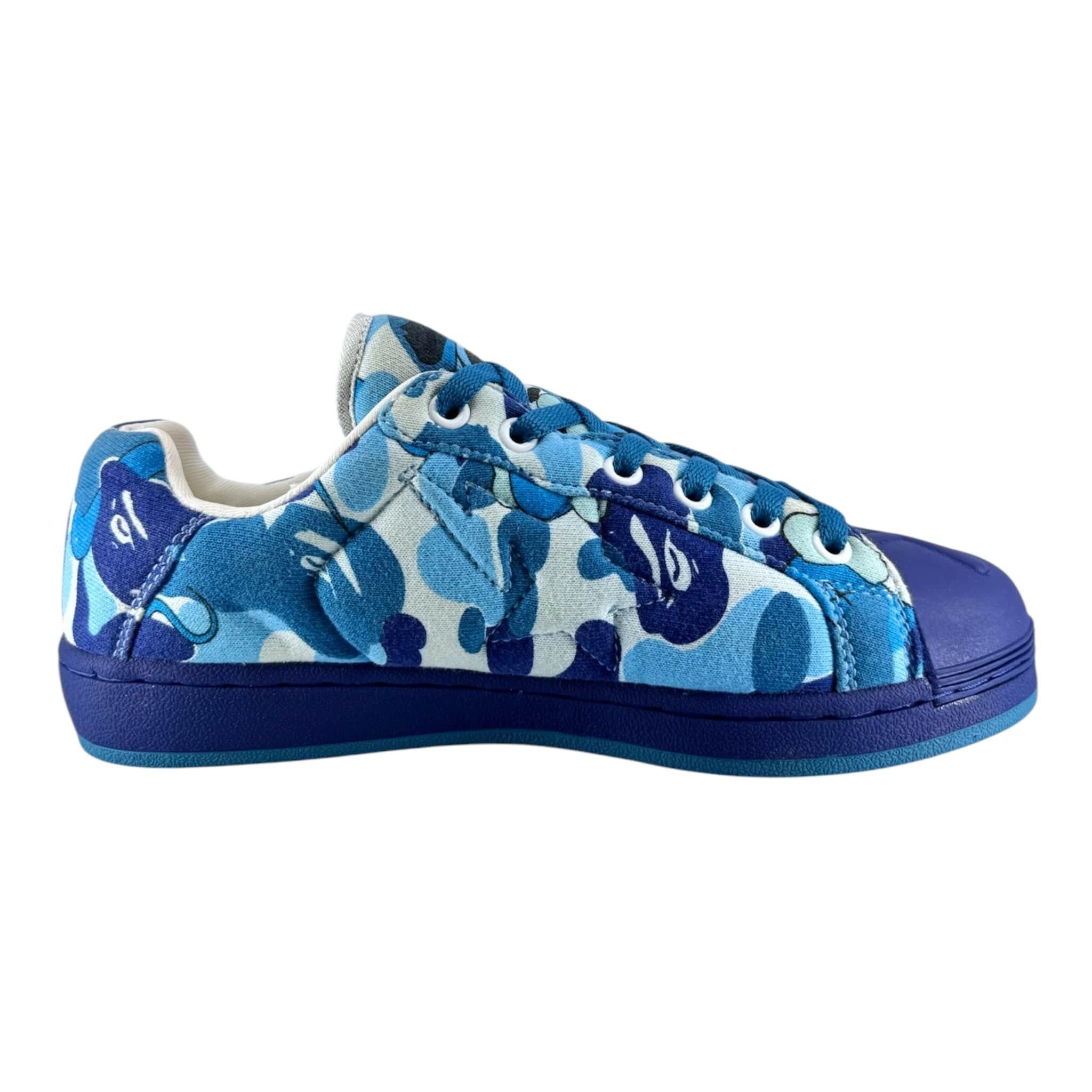 Bape Skull Sta KAWS Blue Camo Size US 8.5 / EU 41-42 - 4 Thumbnail