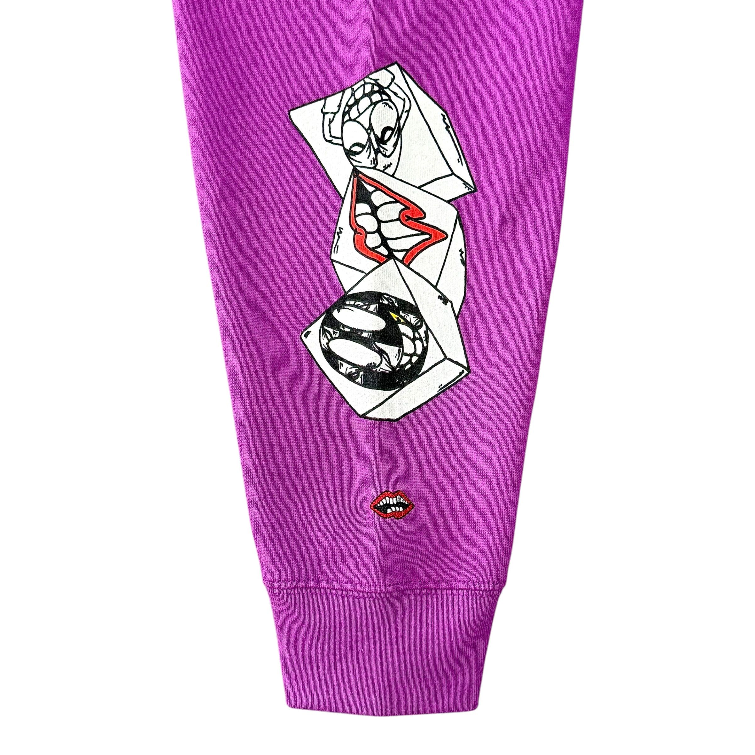 Chrome Hearts Matty Boy Thats That Crewneck Sweatshirt Purple Size US L / EU 52-54 / 3 - 4 Thumbnail