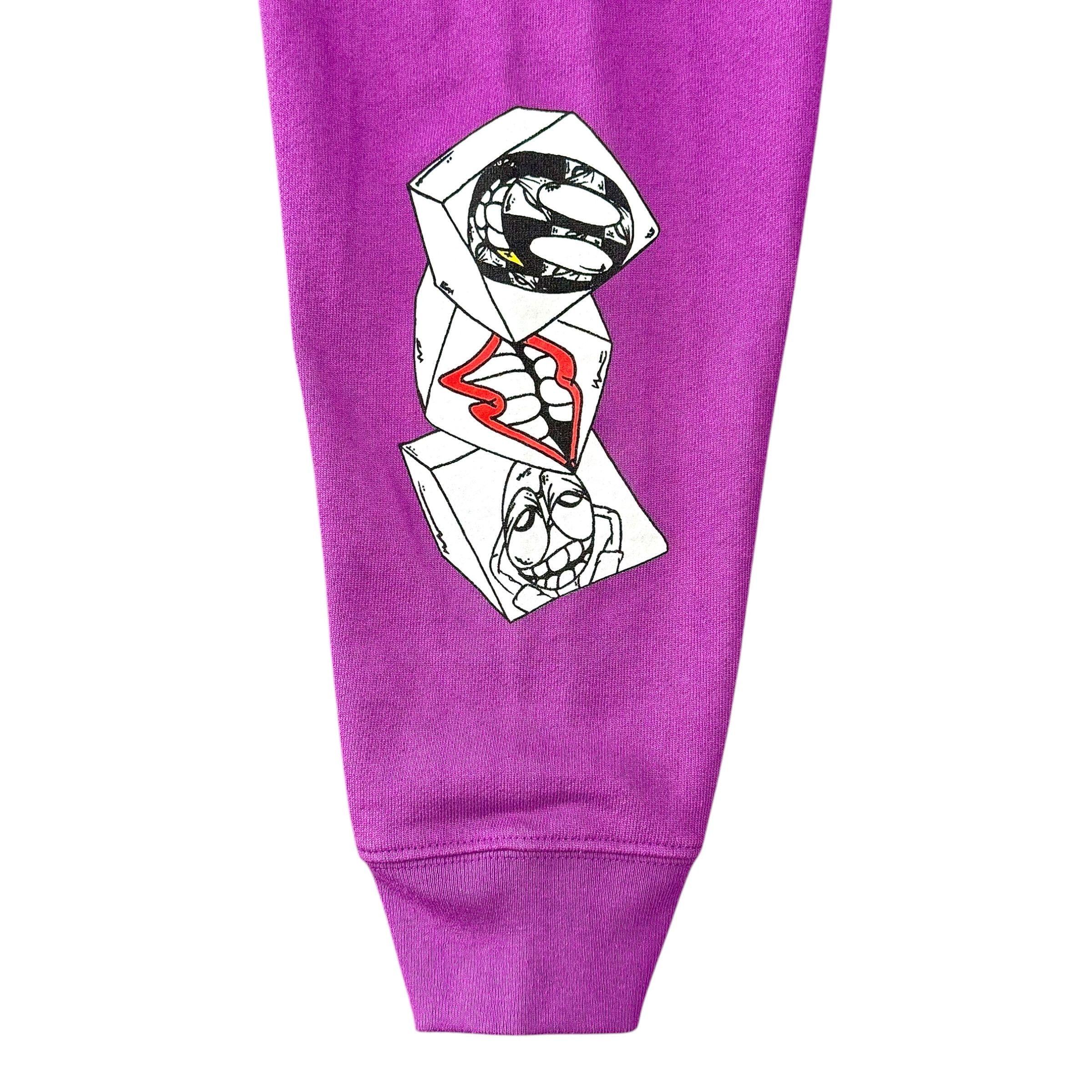 Chrome Hearts Matty Boy Thats That Crewneck Sweatshirt Purple Size US L / EU 52-54 / 3 - 3 Thumbnail