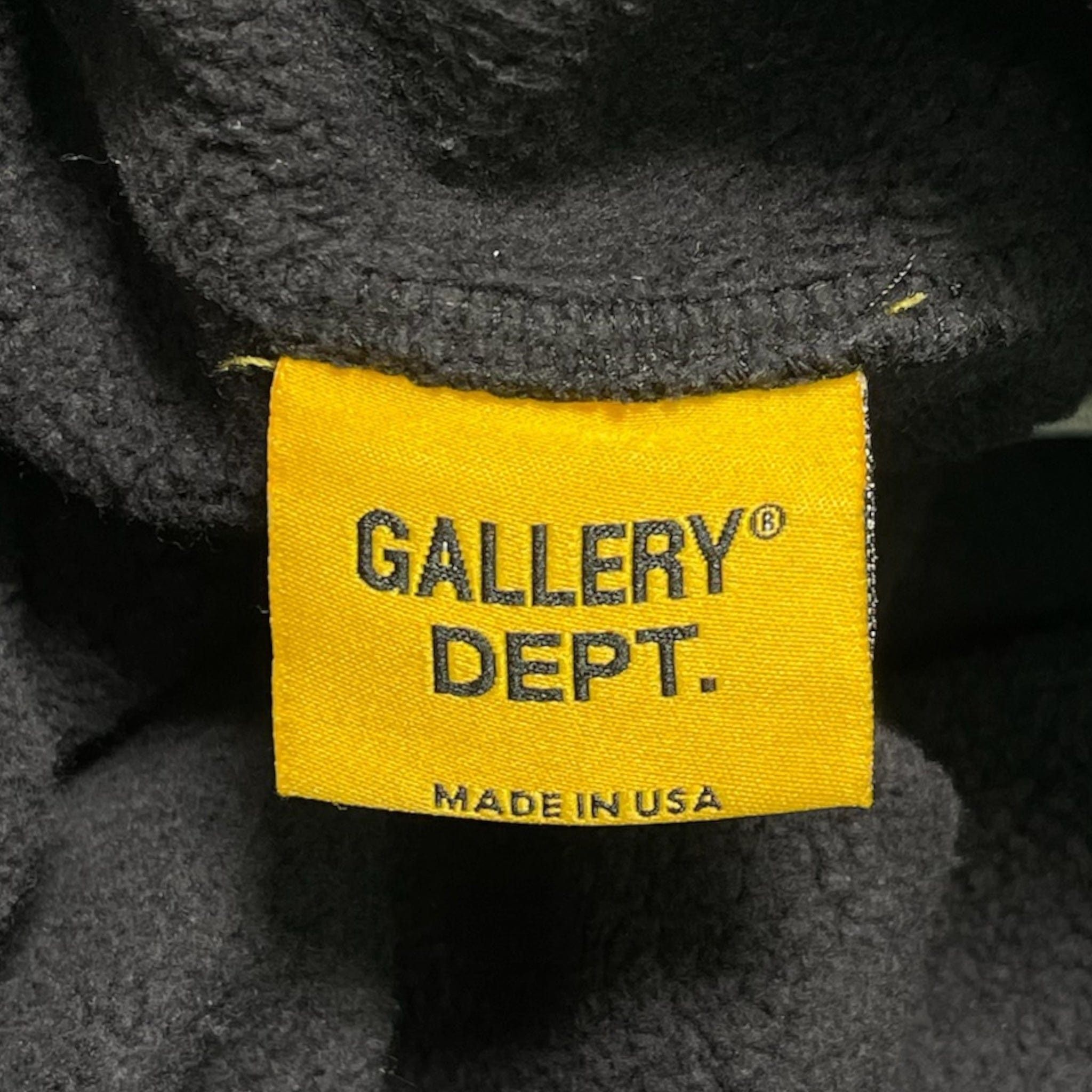 Gallery Dept. Gallery Department GD Logo Flare Sweatpants Washed Black (20 Size US 36 / EU 52 - 5 Thumbnail
