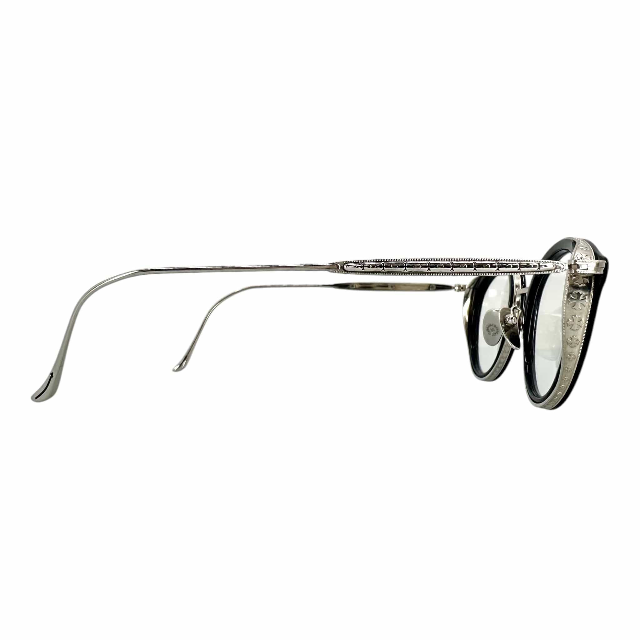 Chrome Hearts Romantical Glasses Black Silver Size ONE SIZE - 2 Thumbnail