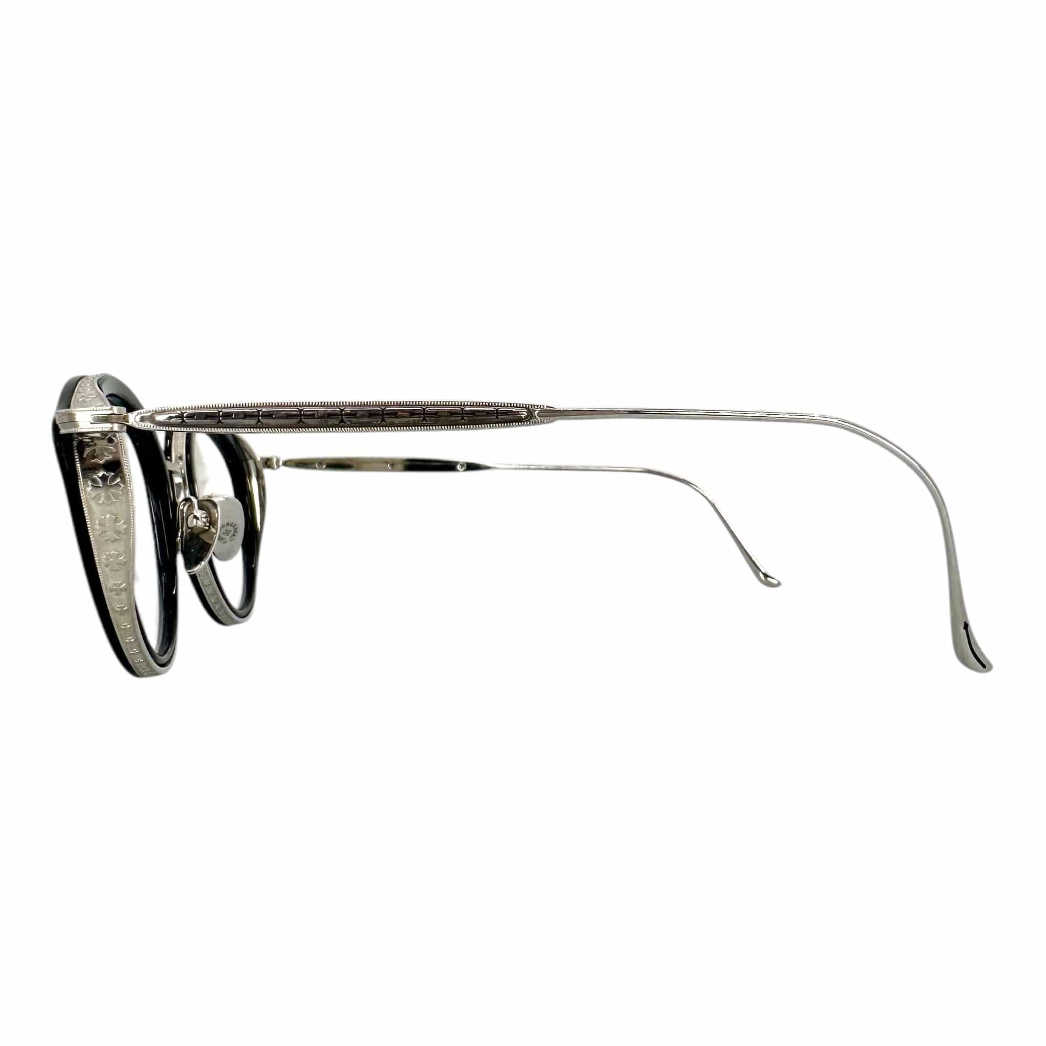 Chrome Hearts Romantical Glasses Black Silver Size ONE SIZE - 4 Thumbnail