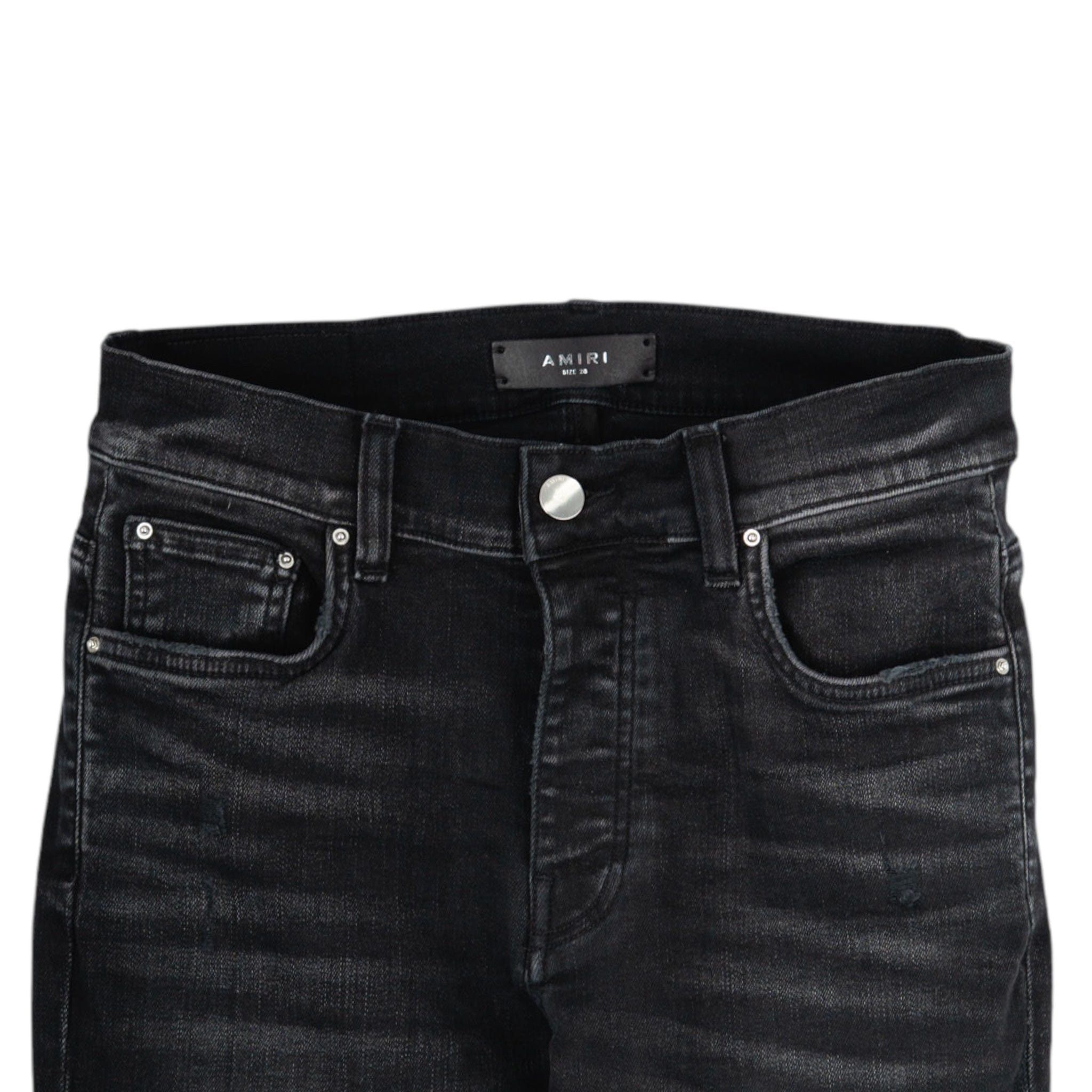 Amiri Amiri NY XO Bones Jeans Aged Black Size US 36 / EU 52 - 4 Thumbnail