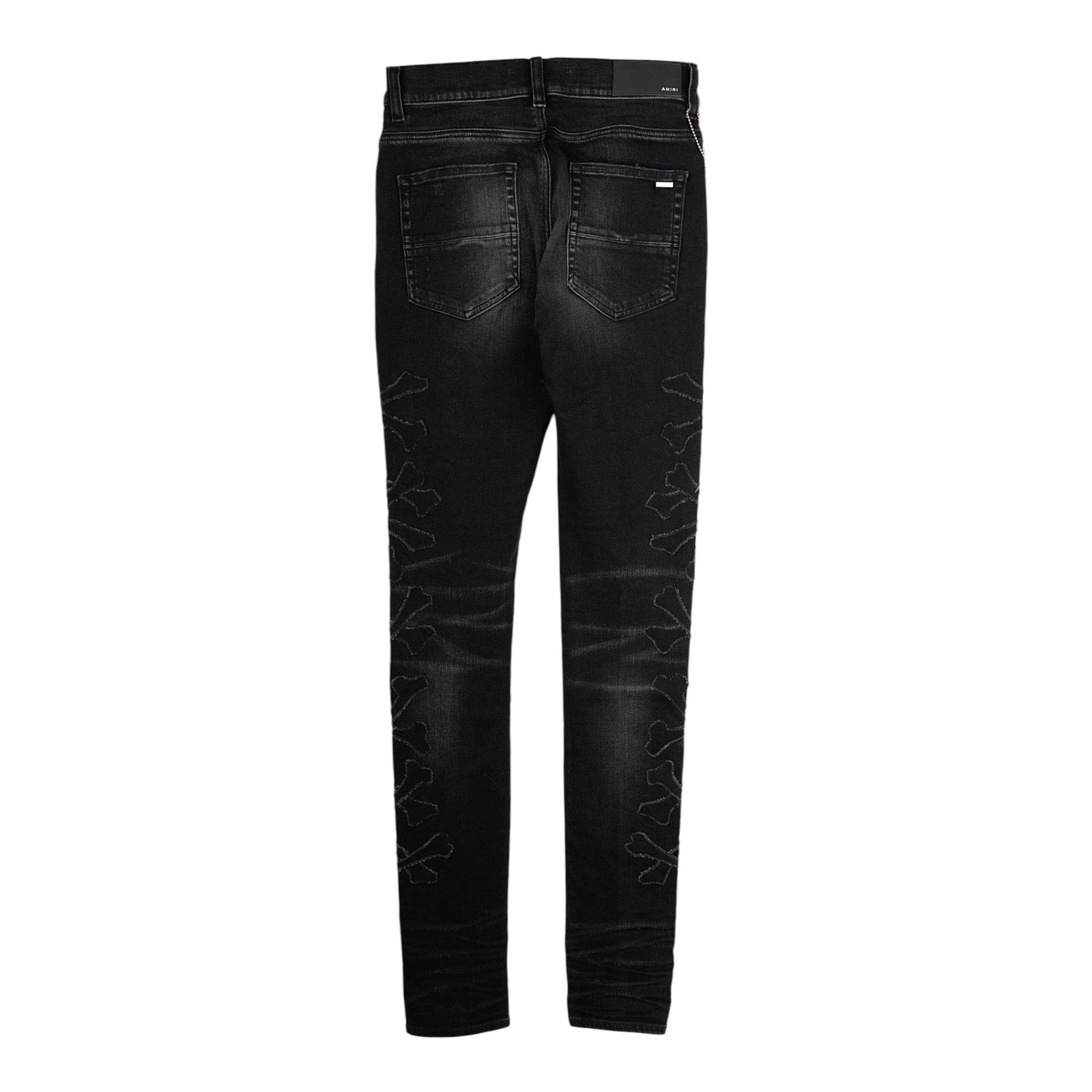 Amiri Amiri NY XO Bones Jeans Aged Black Size US 36 / EU 52 - 2 Thumbnail