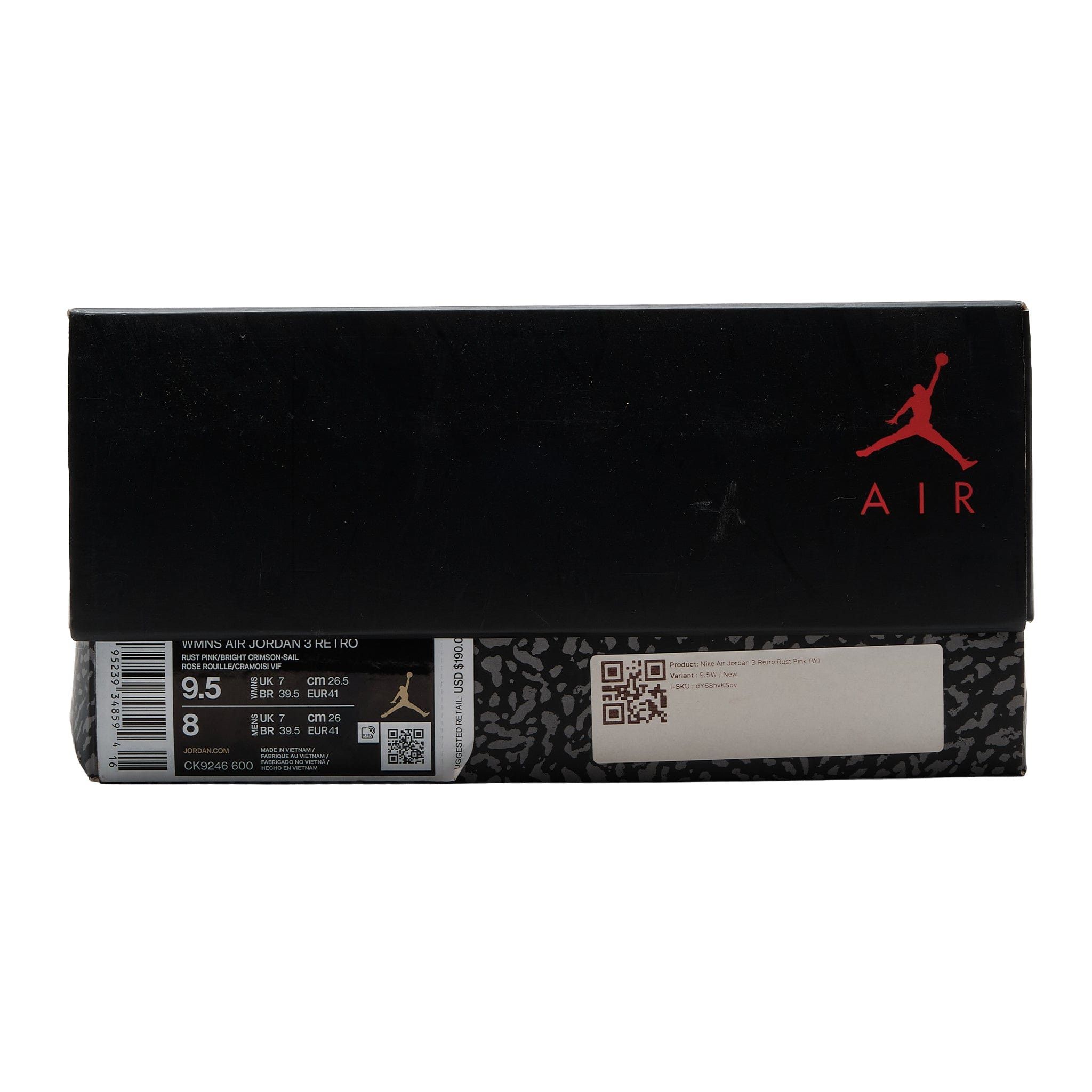 Nike Air Jordan 3 Retro Rust Pink (W) Size US 7 / IT 37 - 11 Thumbnail