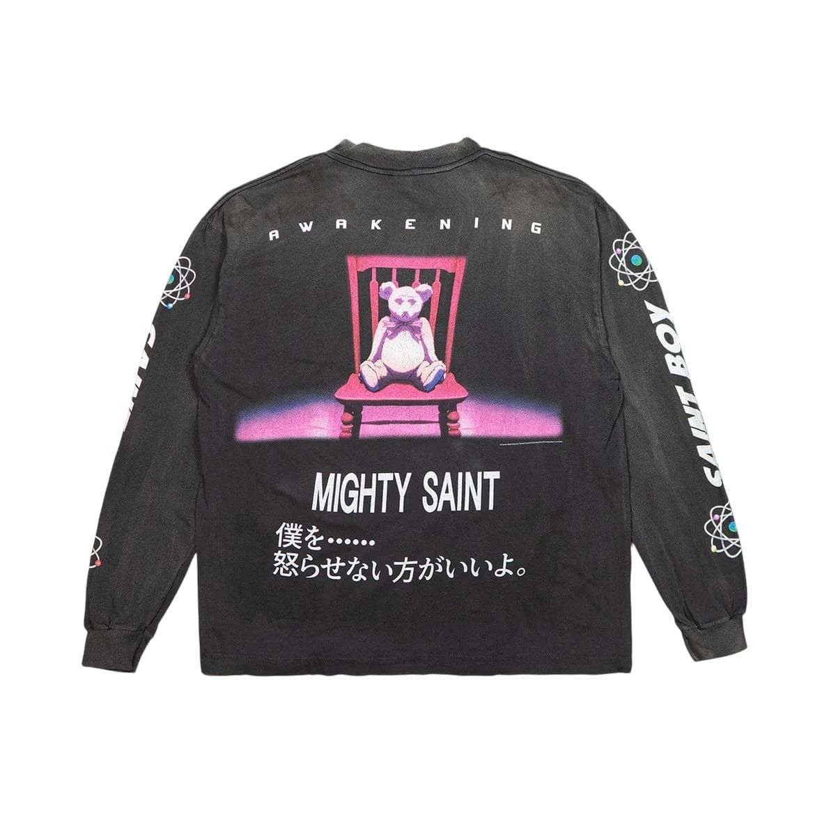 Saint Michael Pluto Long Sleeve Tee Shirt Black Size US L / EU 52-54 / 3 - 2 Thumbnail