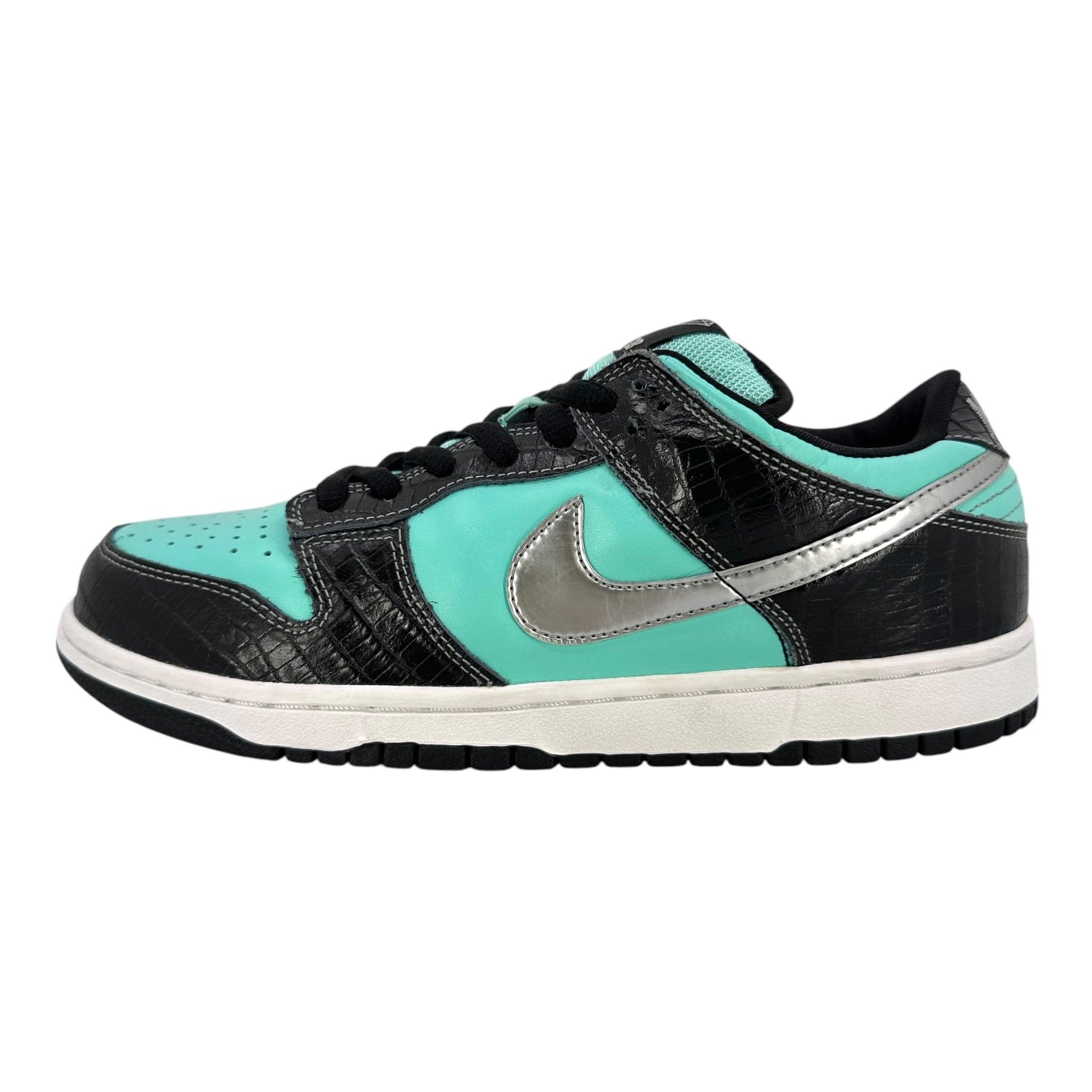 Nike SB Dunk Low Diamond Supply Co. Aqua Blue Size US 9.5 / EU 42-43 - 2 Thumbnail