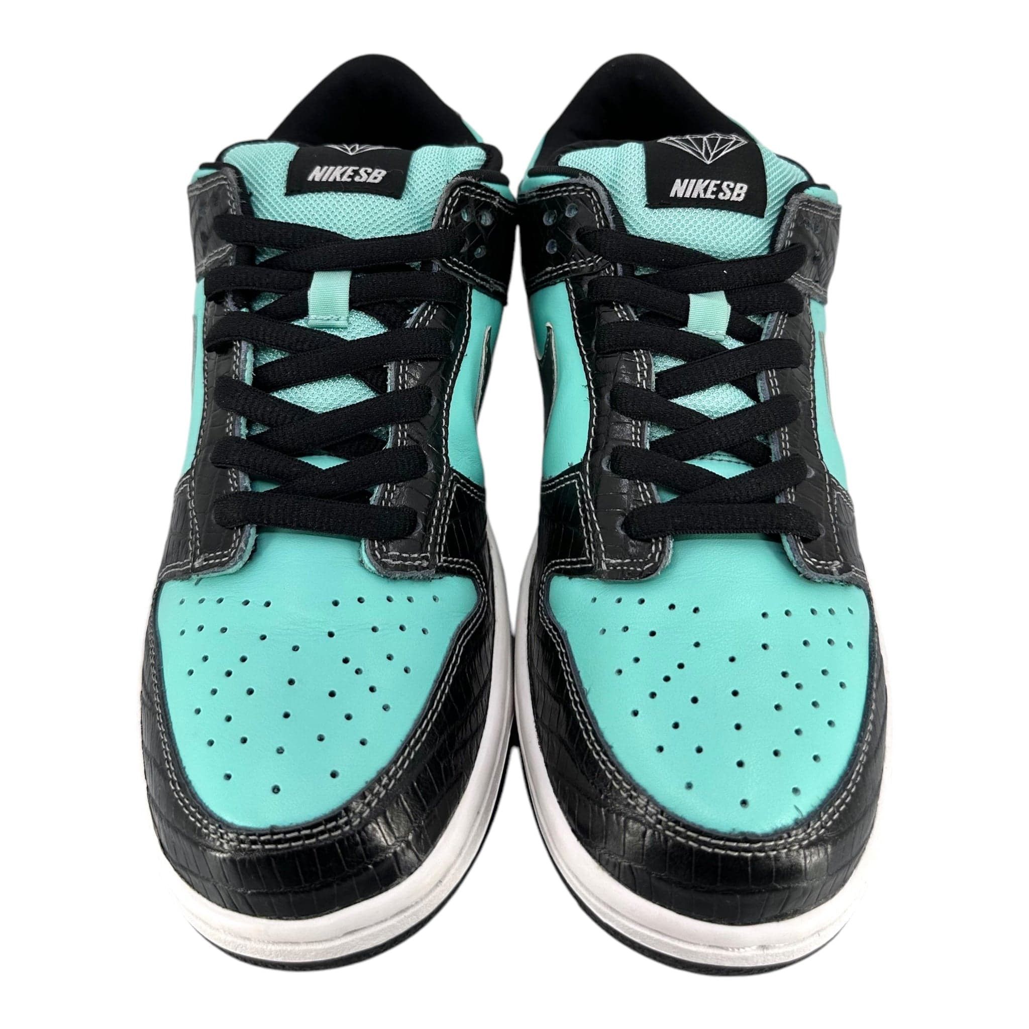 Nike SB Dunk Low Diamond Supply Co. Aqua Blue Size US 9.5 / EU 42-43 - 5 Thumbnail