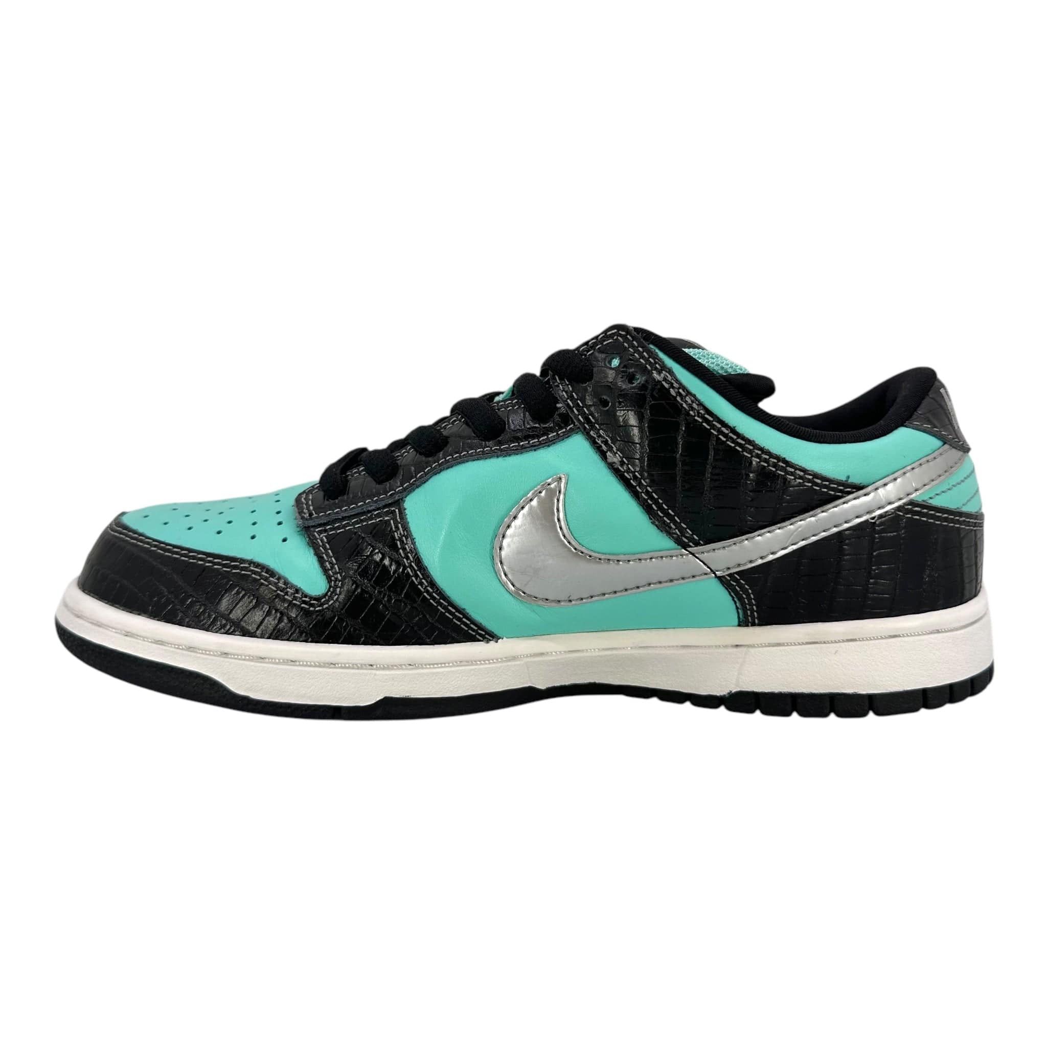 Nike SB Dunk Low Diamond Supply Co. Aqua Blue Size US 9.5 / EU 42-43 - 3 Thumbnail