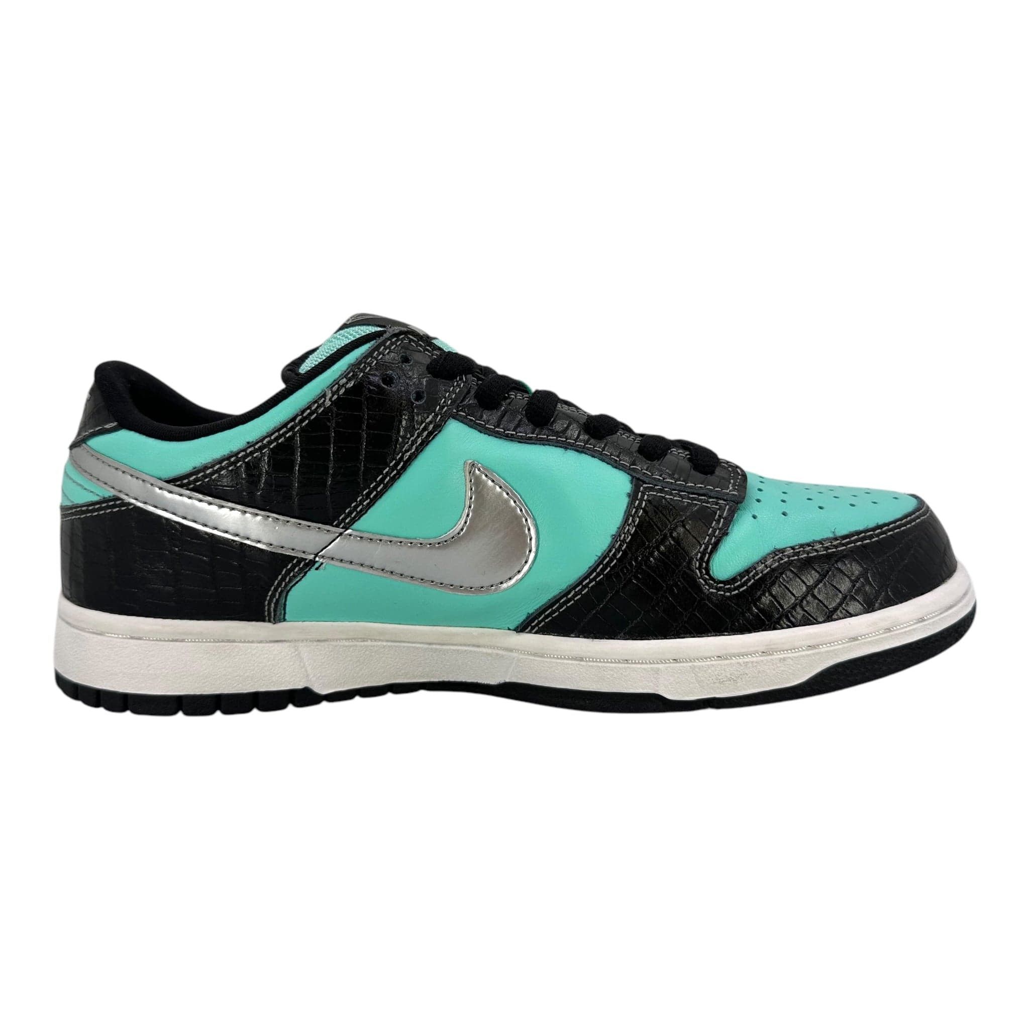 Nike SB Dunk Low Diamond Supply Co. Aqua Blue Size US 9.5 / EU 42-43 - 4 Thumbnail