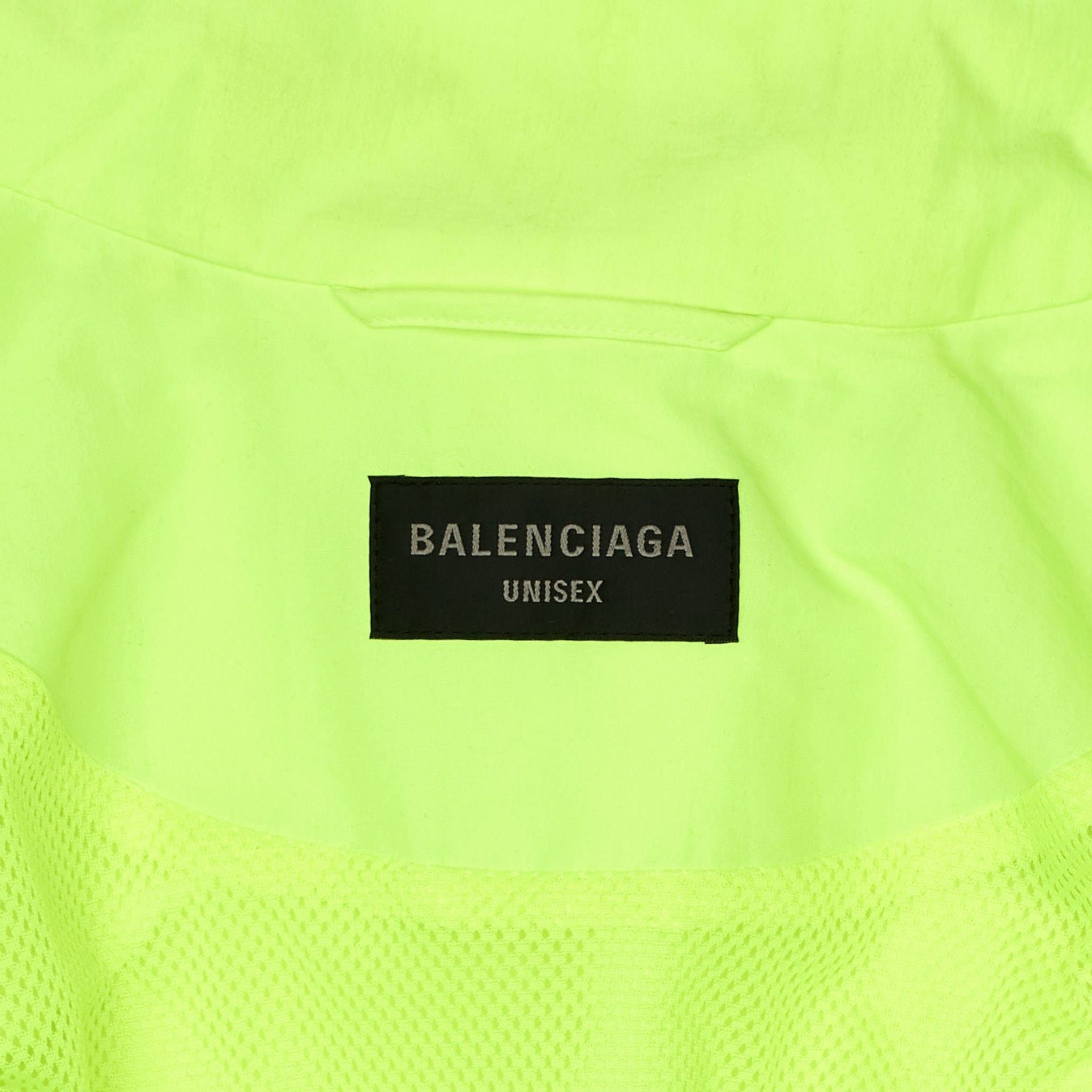 Balenciaga 3B Sports Track Jacket Fluo Yellow Size US L / EU 52-54 / 3 - 4 Thumbnail